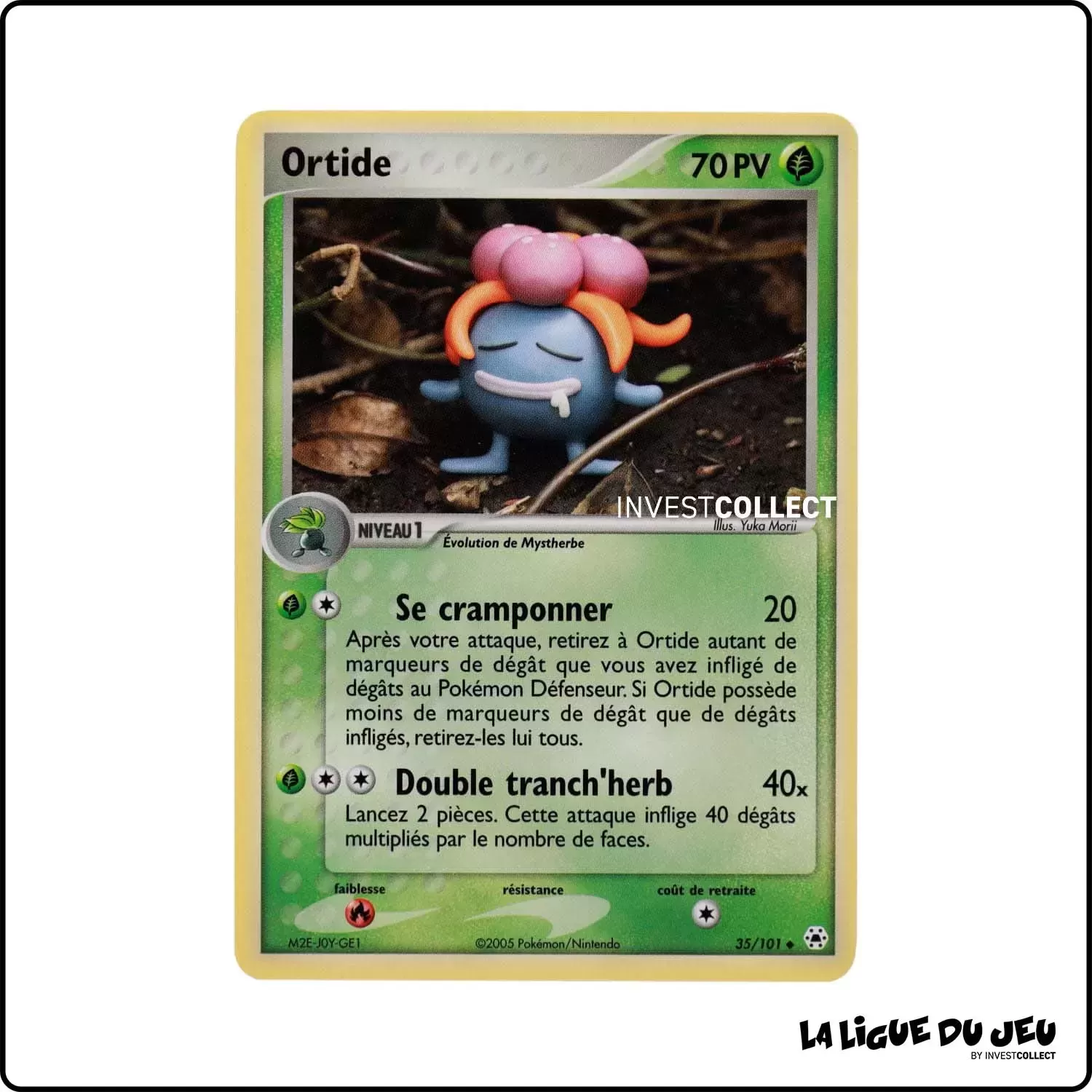 Peu commune - Pokemon - Légendes Oubliées - Ortide 35/101