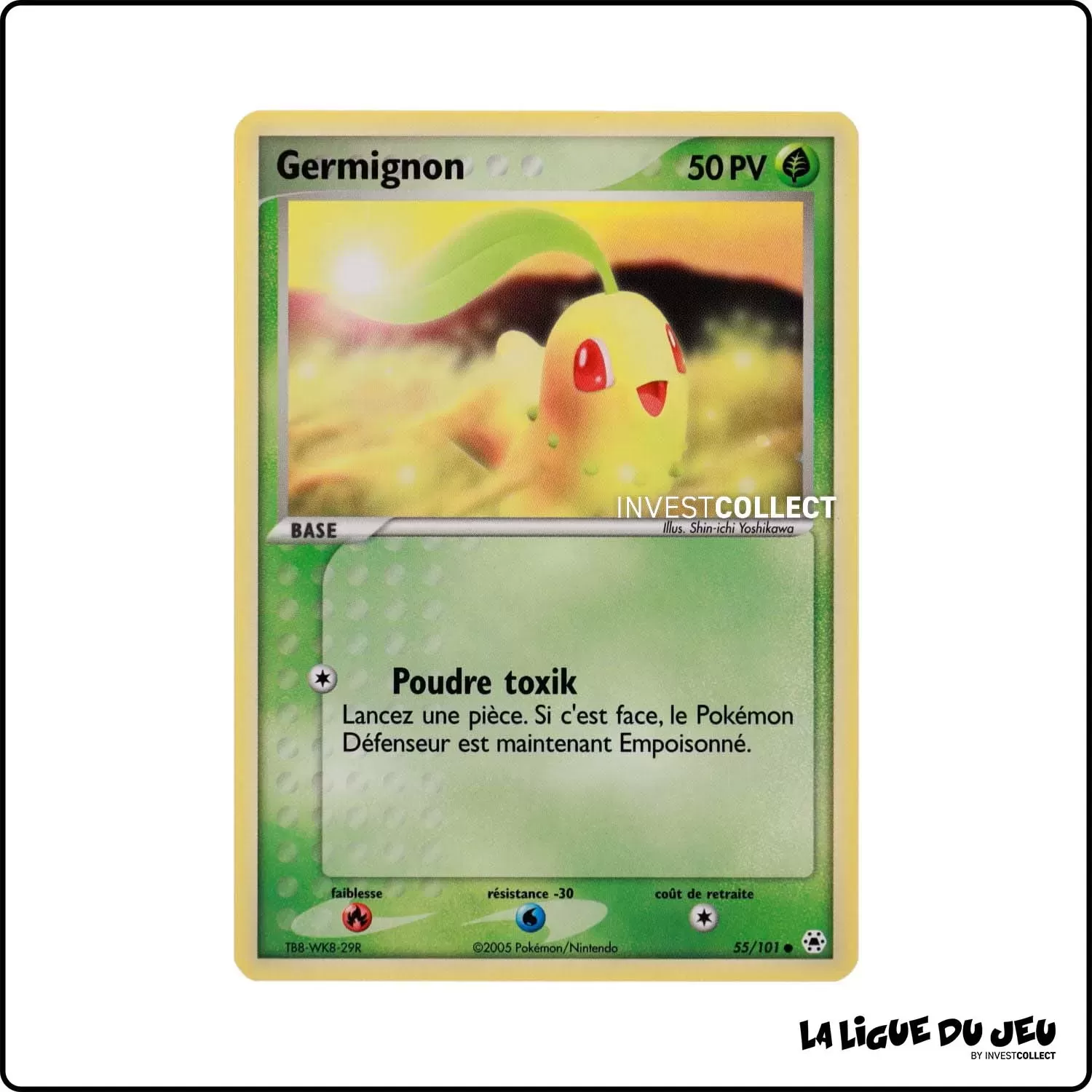 Commune - Pokemon - Légendes Oubliées - Germignon 55/101