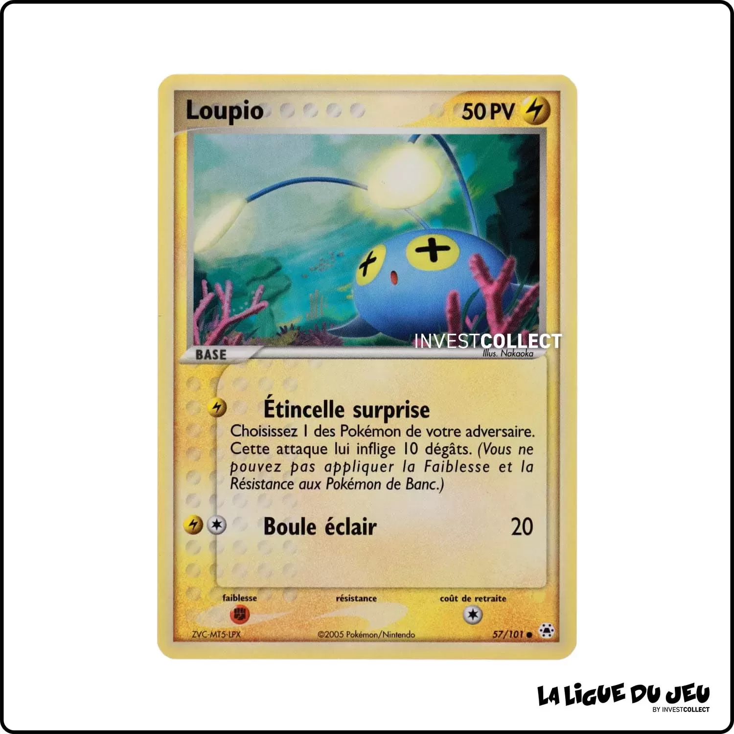 Commune - Pokemon - Légendes Oubliées - Loupio 57/101