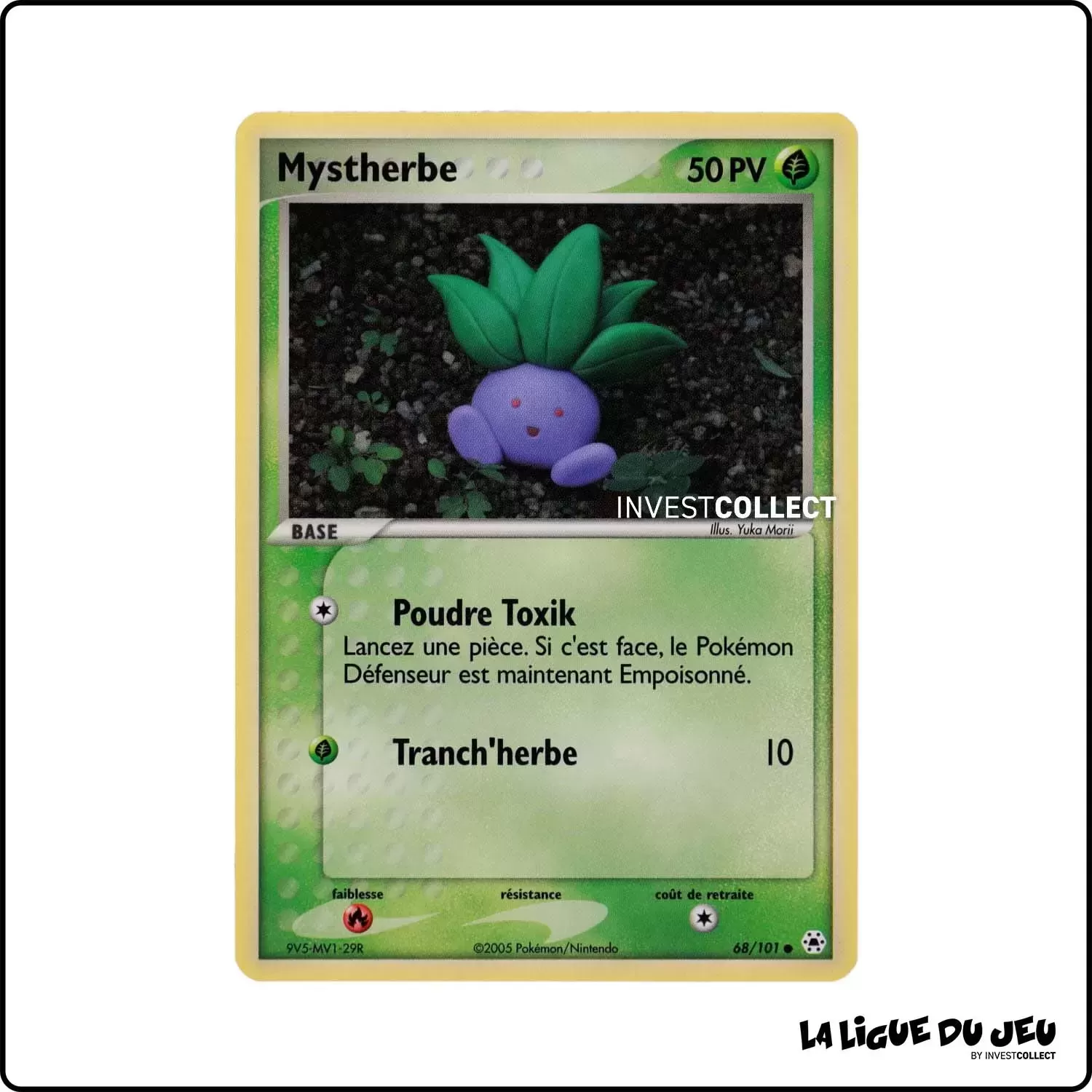 Commune - Pokemon - Légendes Oubliées - Mystherbe 68/101