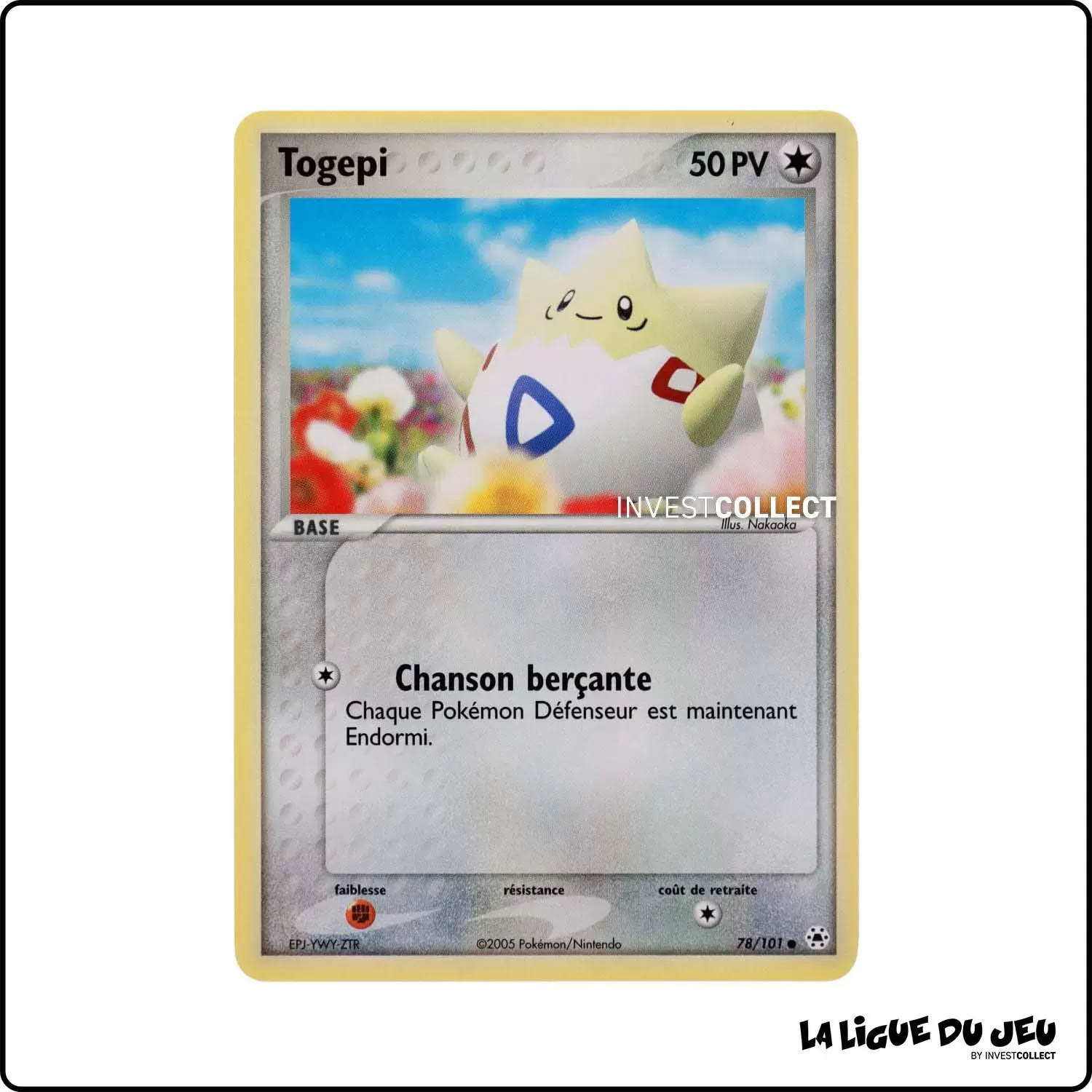 Commune - Pokemon - Légendes Oubliées - Togepi 78/101