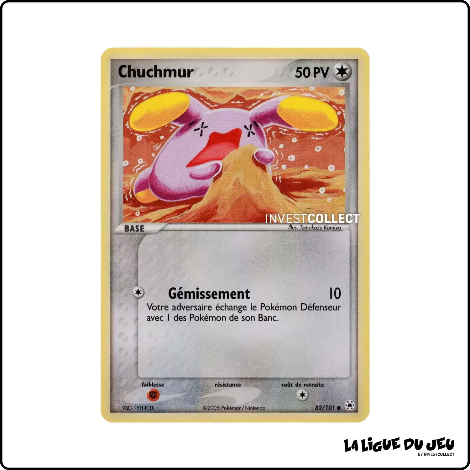 Commune - Pokemon - Légendes Oubliées - Chuchmur 82/101