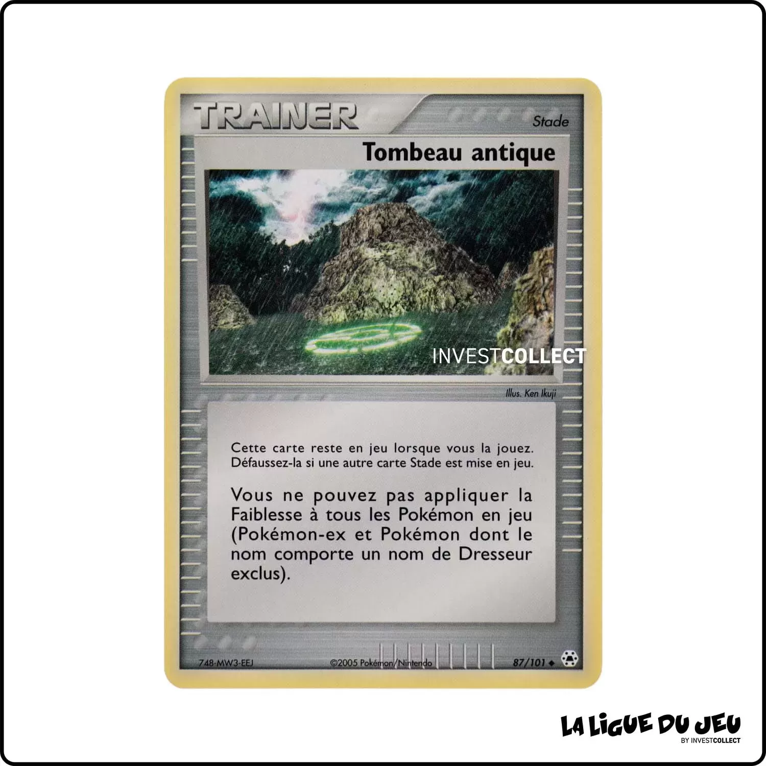 Peu commune - Pokemon - Légendes Oubliées - Tombeau antique 87/101