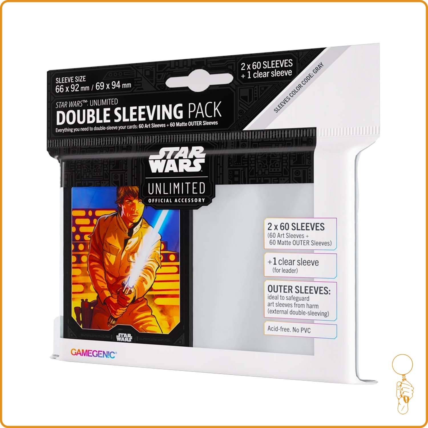 Sleeve Duplo - Gamegenic - Star Wars™: Unlimited - Art Sleeves