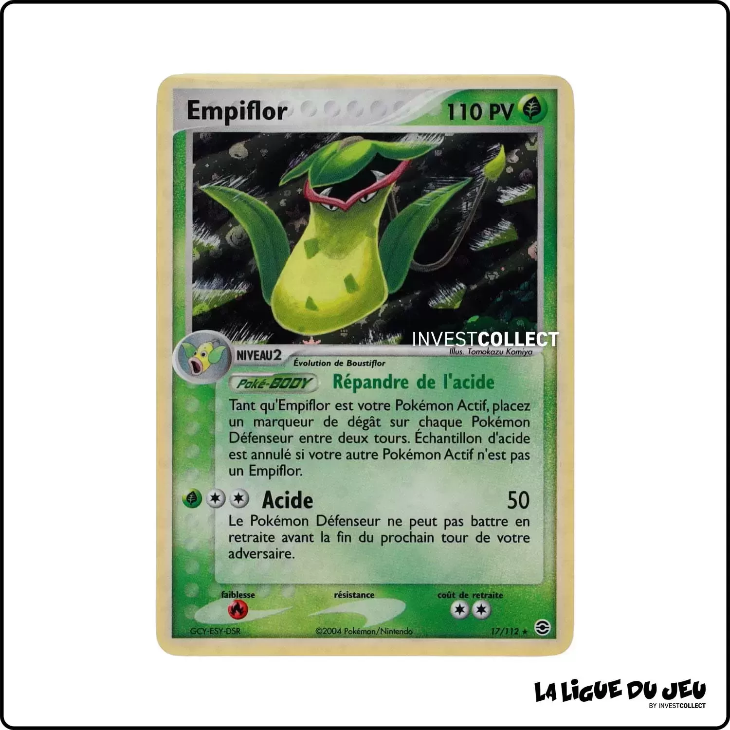 Holo - Pokemon - Rouge Feu Vert Feuille - Empiflor 17/112 Pokemon Company - 1