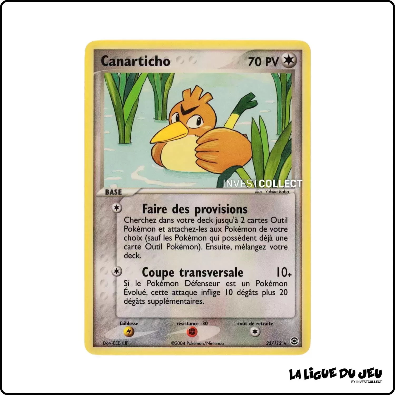 Rare - Pokemon - Rouge Feu Vert Feuille - Canarticho 23/112 Pokemon Company - 1