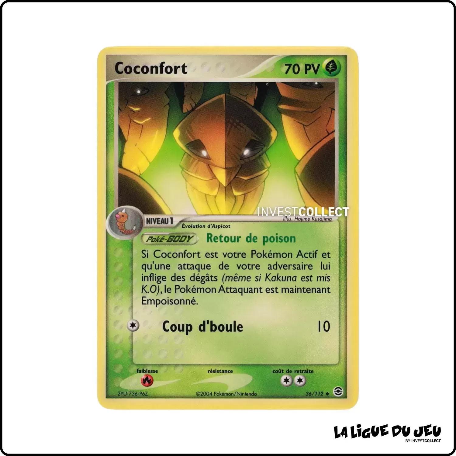 Peu commune - Pokemon - Rouge Feu Vert Feuille - Coconfort 36/112 Pokemon Company - 1