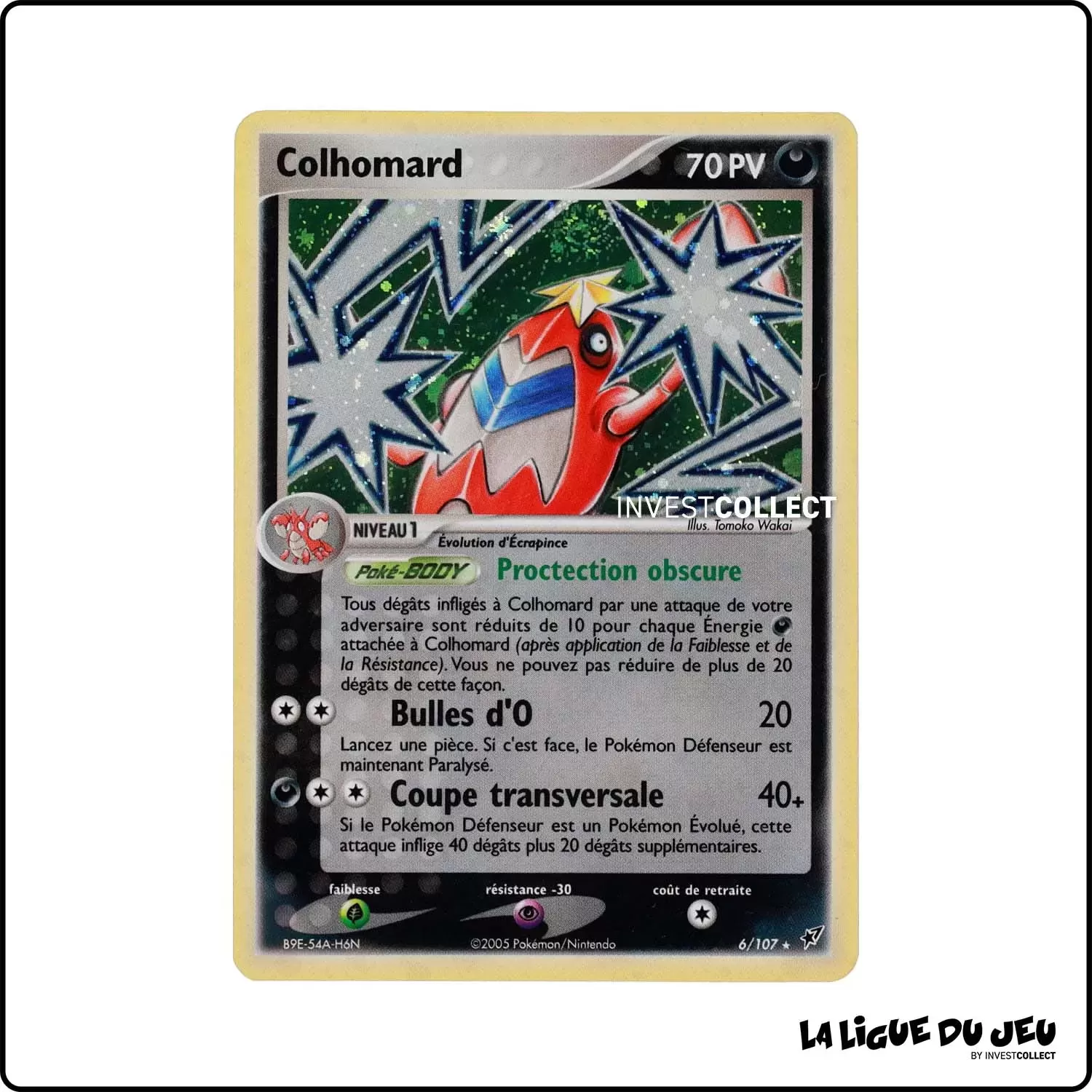 Holo - Pokemon - Deoxys - Colhomard 6/108 Pokemon Company - 1