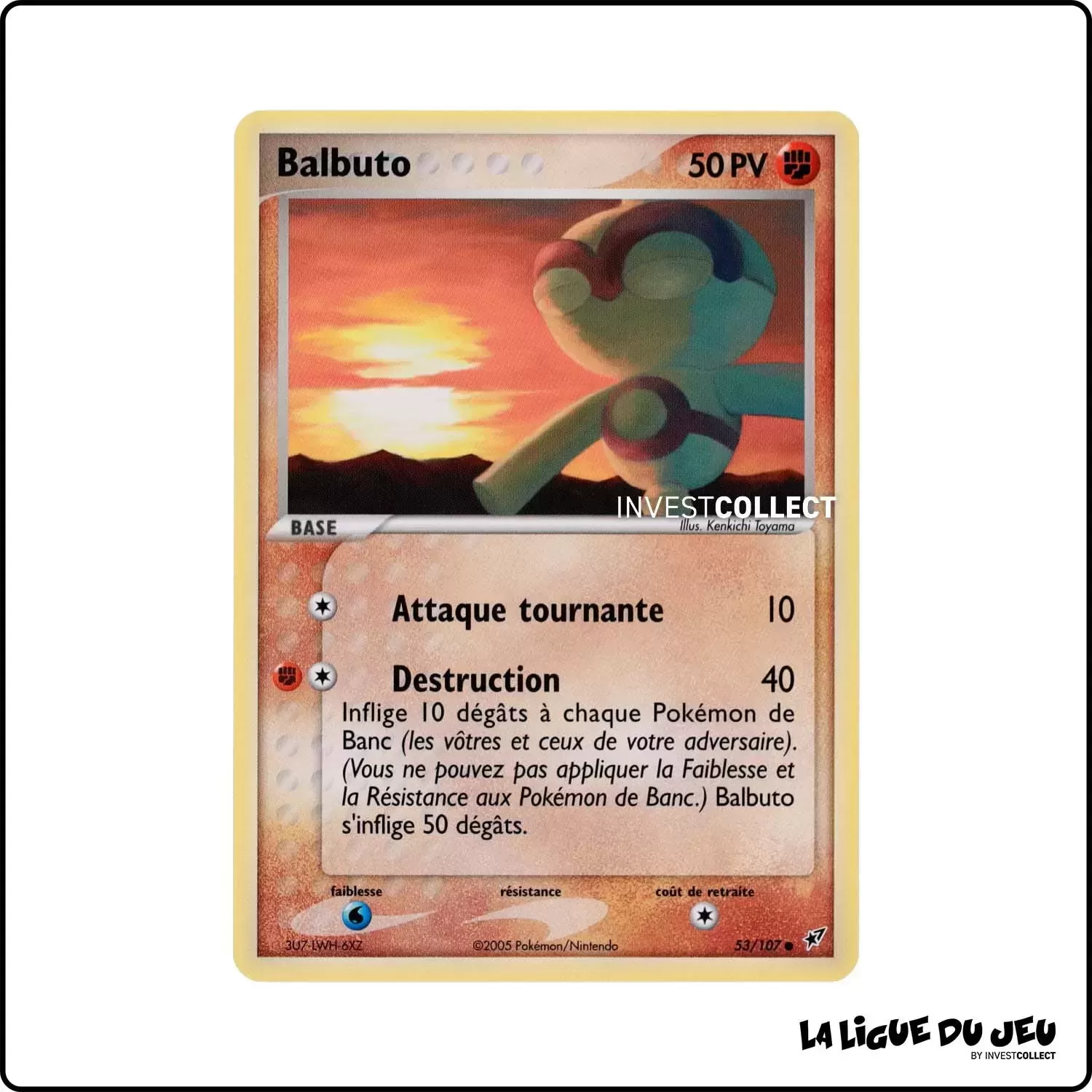 Commune - Pokemon - Deoxys - Balbuto 53/108 Pokemon Company - 1