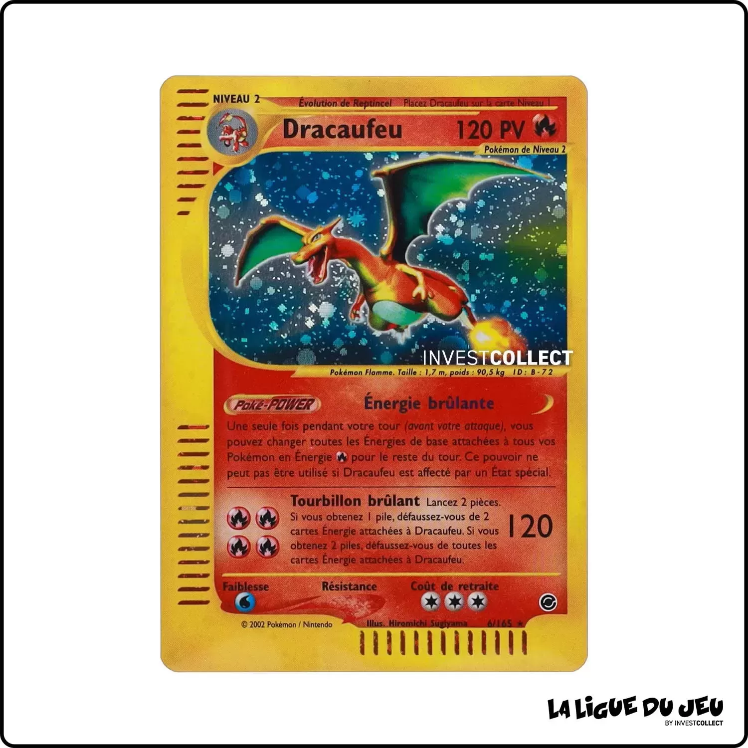 Holo - Pokemon - Expedition - Dracaufeu 6/165 Wizards - 1