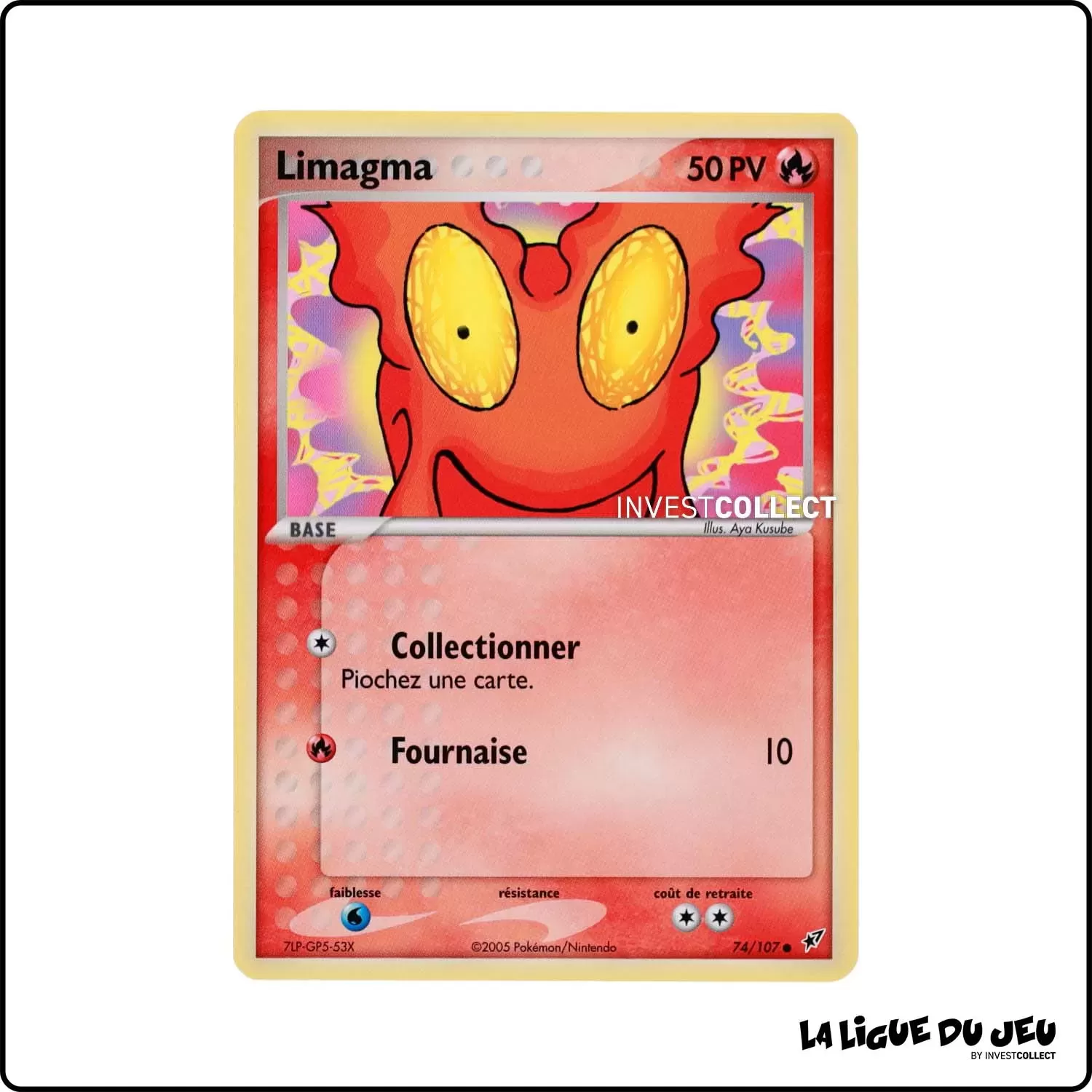 Commune - Pokemon - Deoxys - Limagma 74/108 Pokemon Company - 1