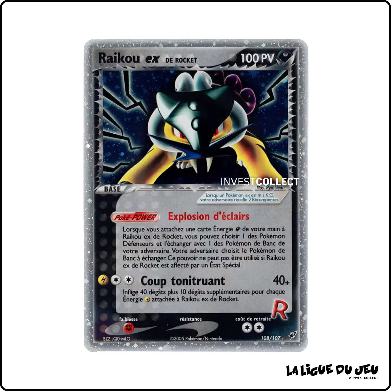 Secrete - Pokemon - Deoxys - Raikou ex de Rocket 108/108 Pokemon Company - 1