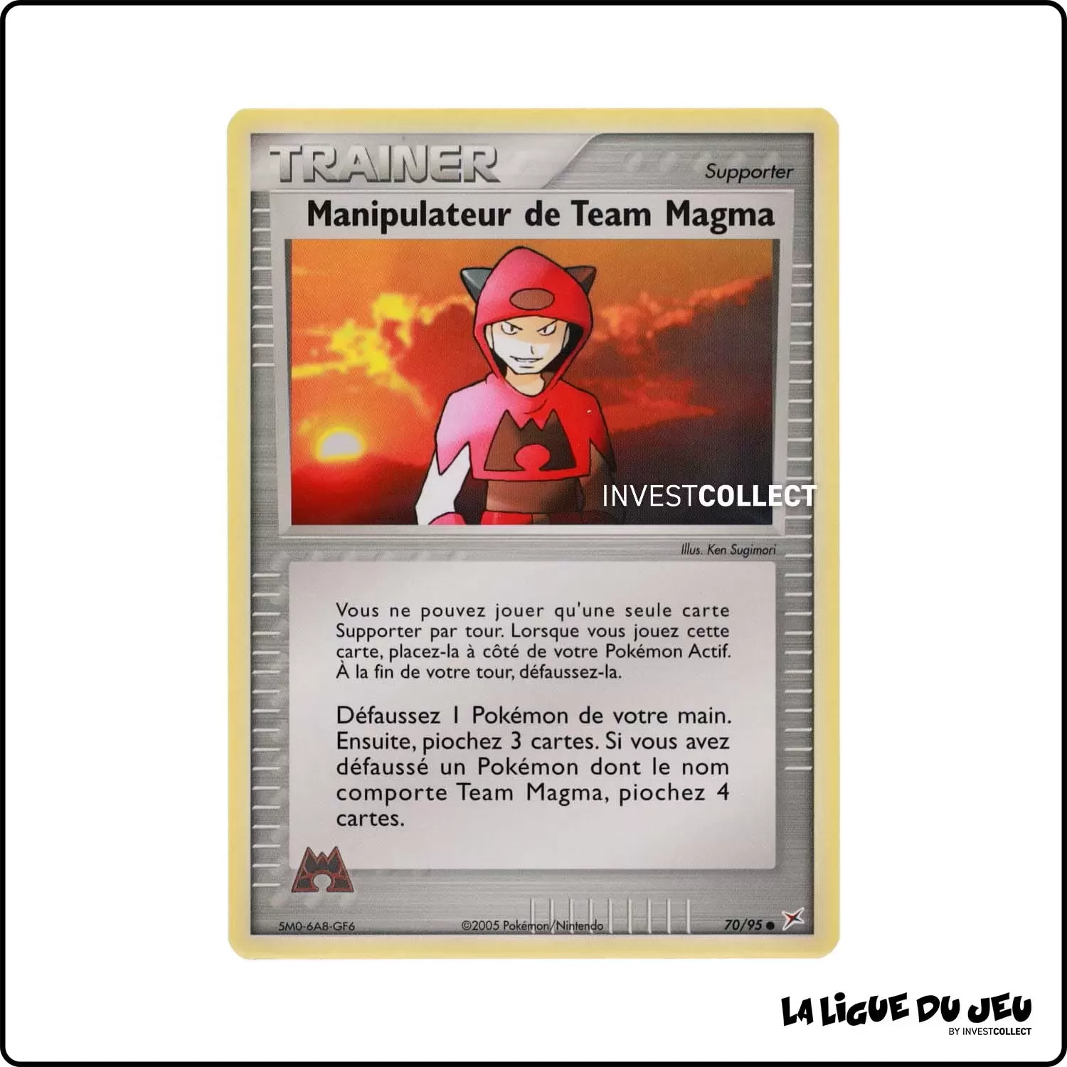 Commune - Pokemon - Team Magma Team Aqua - Manipulateur de Team Magma 70/95