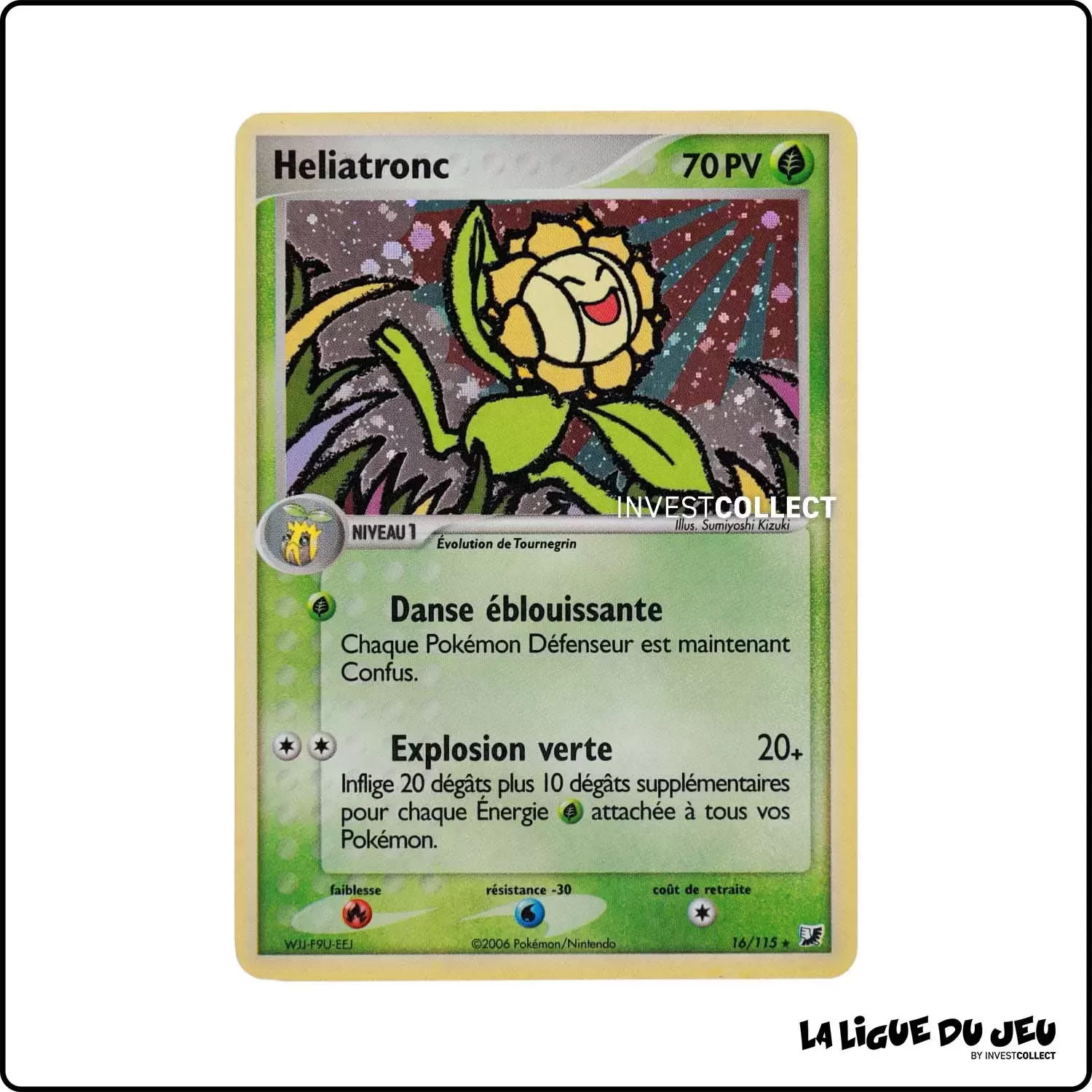 Holo - Pokemon - Forces Cachées - Heliatronc 16/115