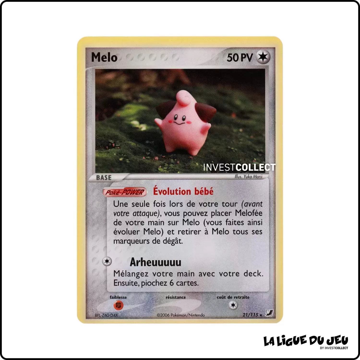 Rare - Pokemon - Forces Cachées - Melo 21/115