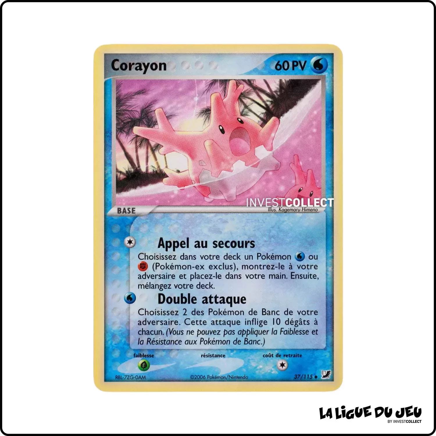 Peu commune - Pokemon - Forces Cachées - Corayon 37/115