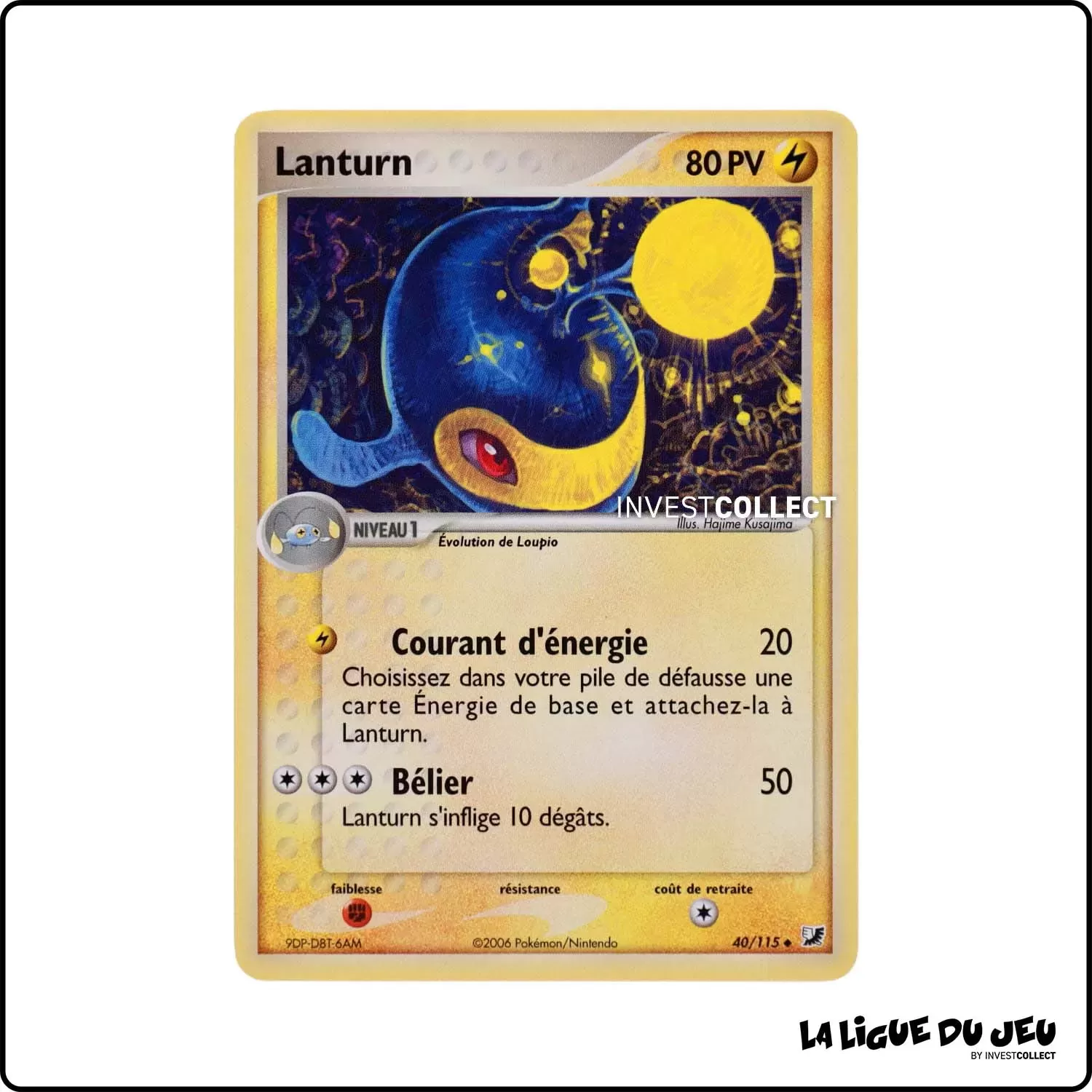 Peu commune - Pokemon - Forces Cachées - Lanturn 40/115