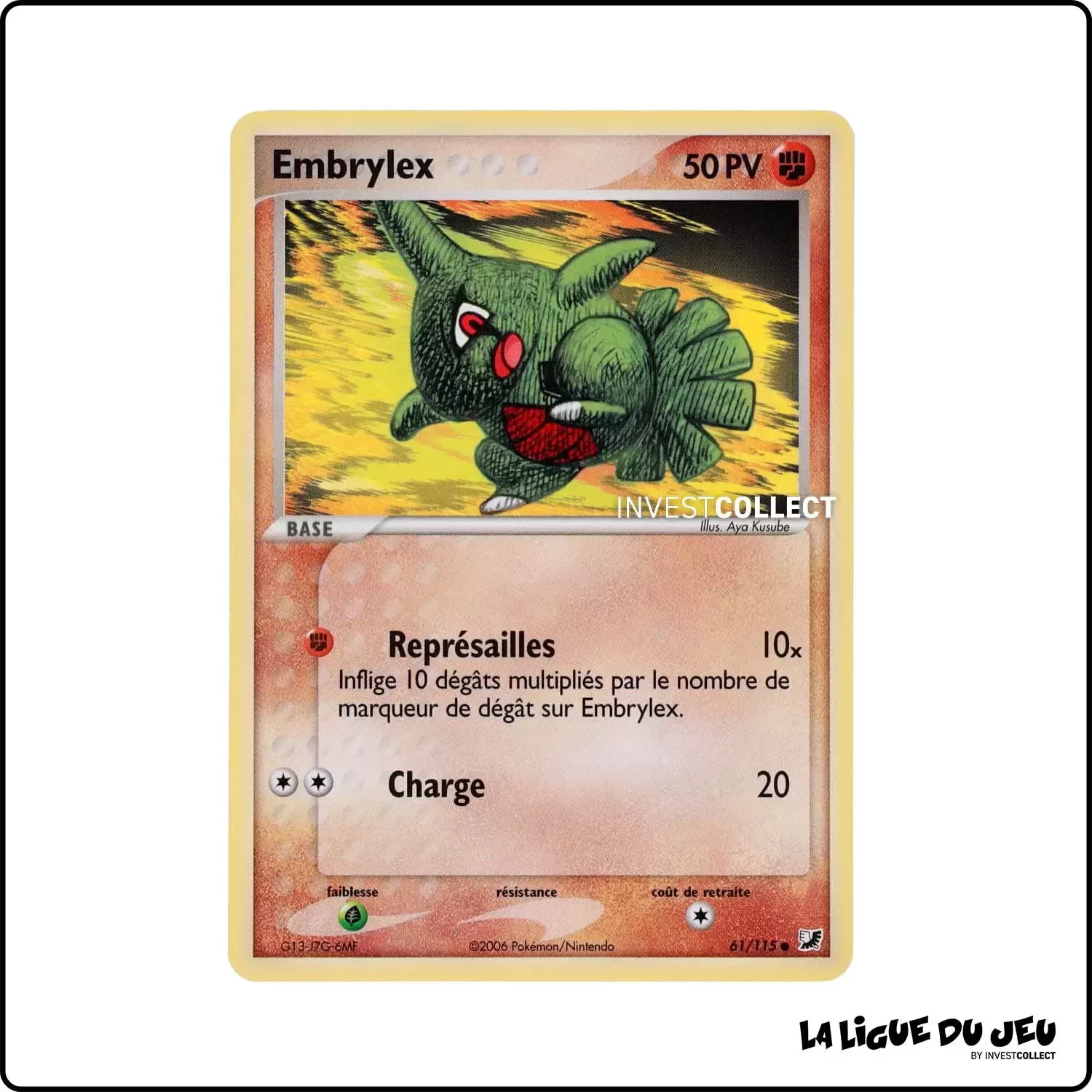 Commune - Pokemon - Forces Cachées - Embrylex 61/115