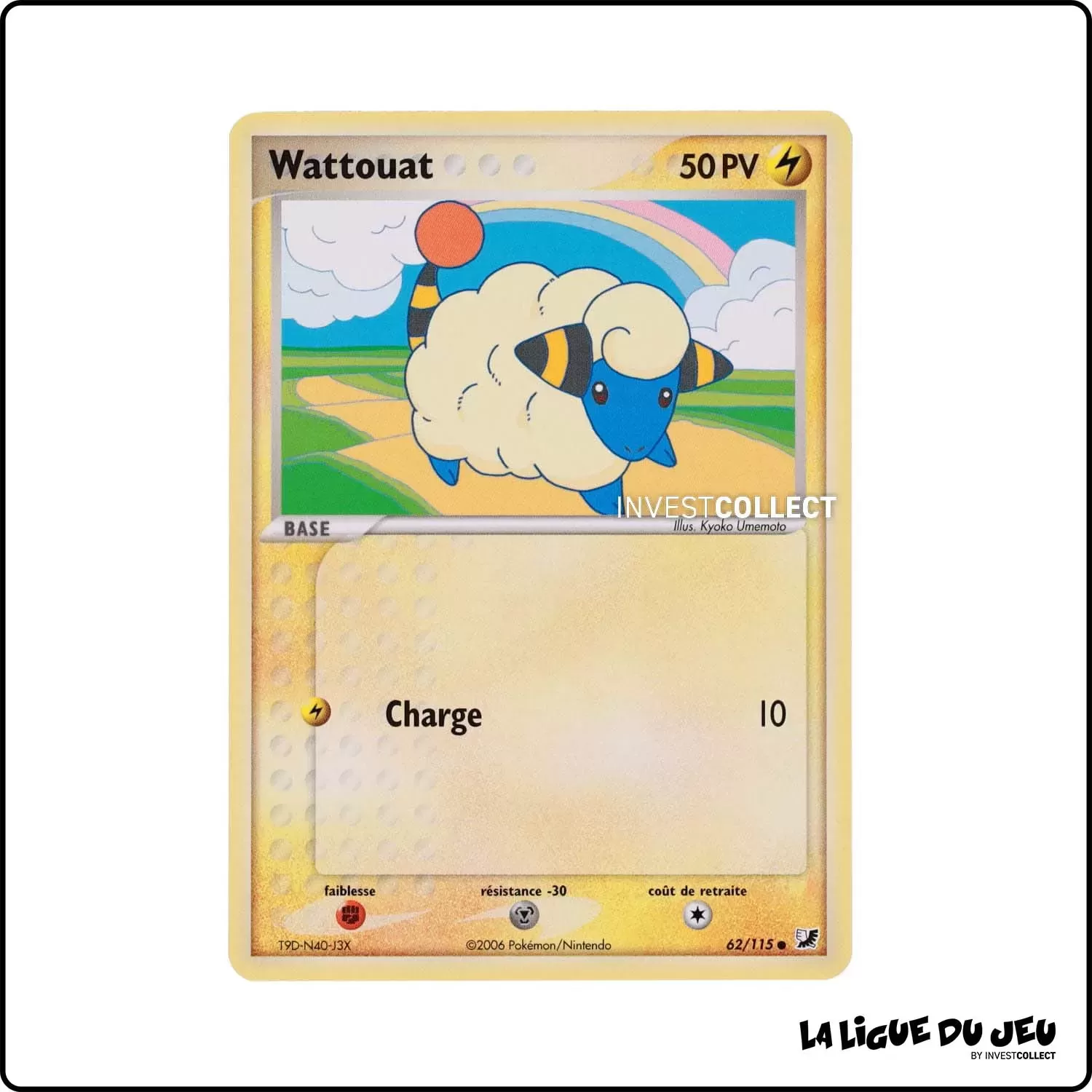 Commune - Pokemon - Forces Cachées - Wattouat 62/115