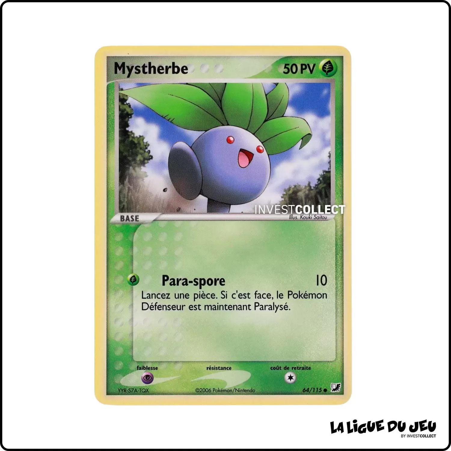 Commune - Pokemon - Forces Cachées - Mystherbe 64/115