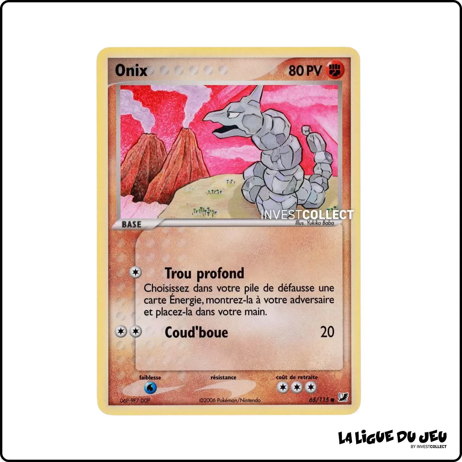 Commune - Pokemon - Forces Cachées - Onix 65/115