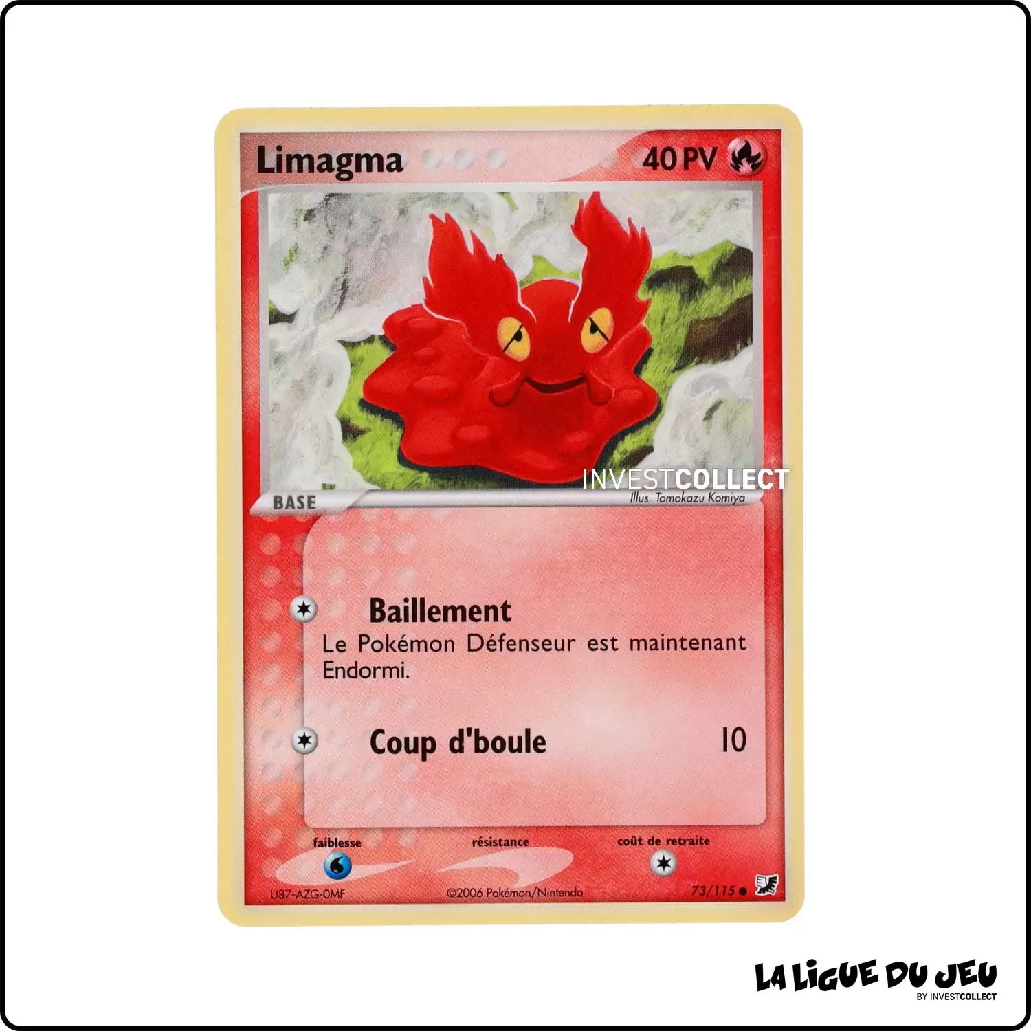 Commune - Pokemon - Forces Cachées - Limagma 73/115