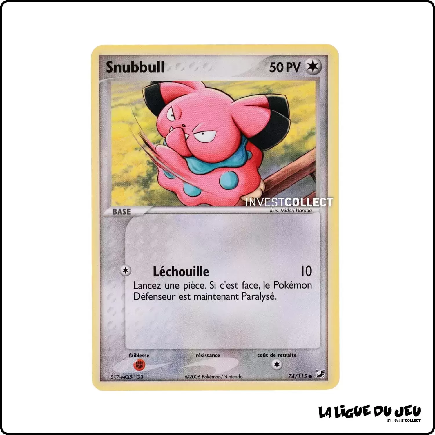 Commune - Pokemon - Forces Cachées - Snubbull 74/115