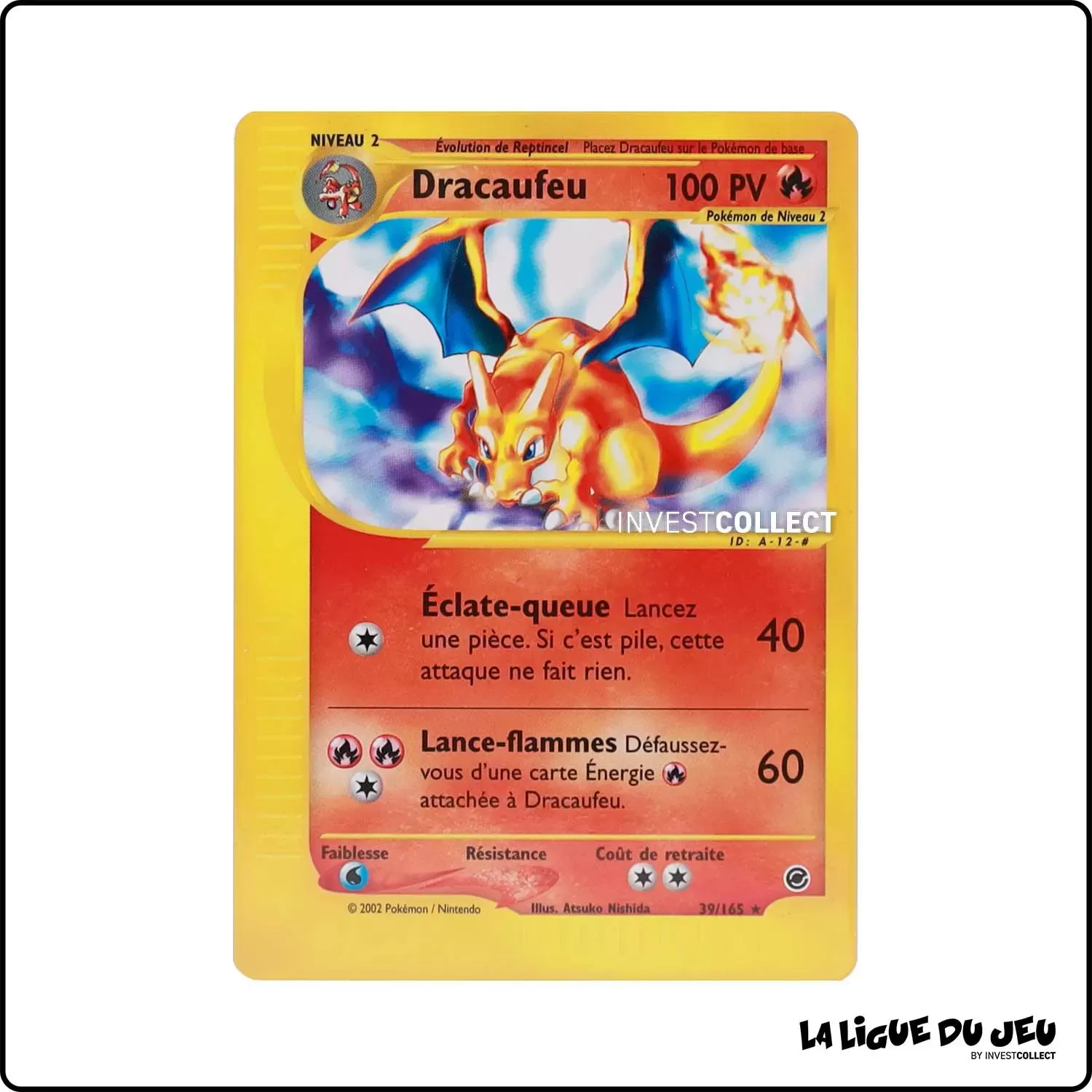 Rare - Pokemon - Expedition - Dracaufeu 39/165 Wizards - 1