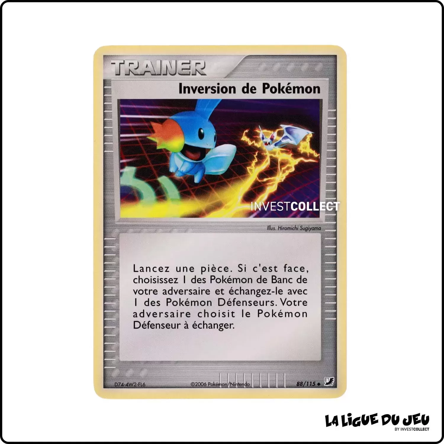 Peu commune - Pokemon - Forces Cachées - Inversion de Pokémon 88/115