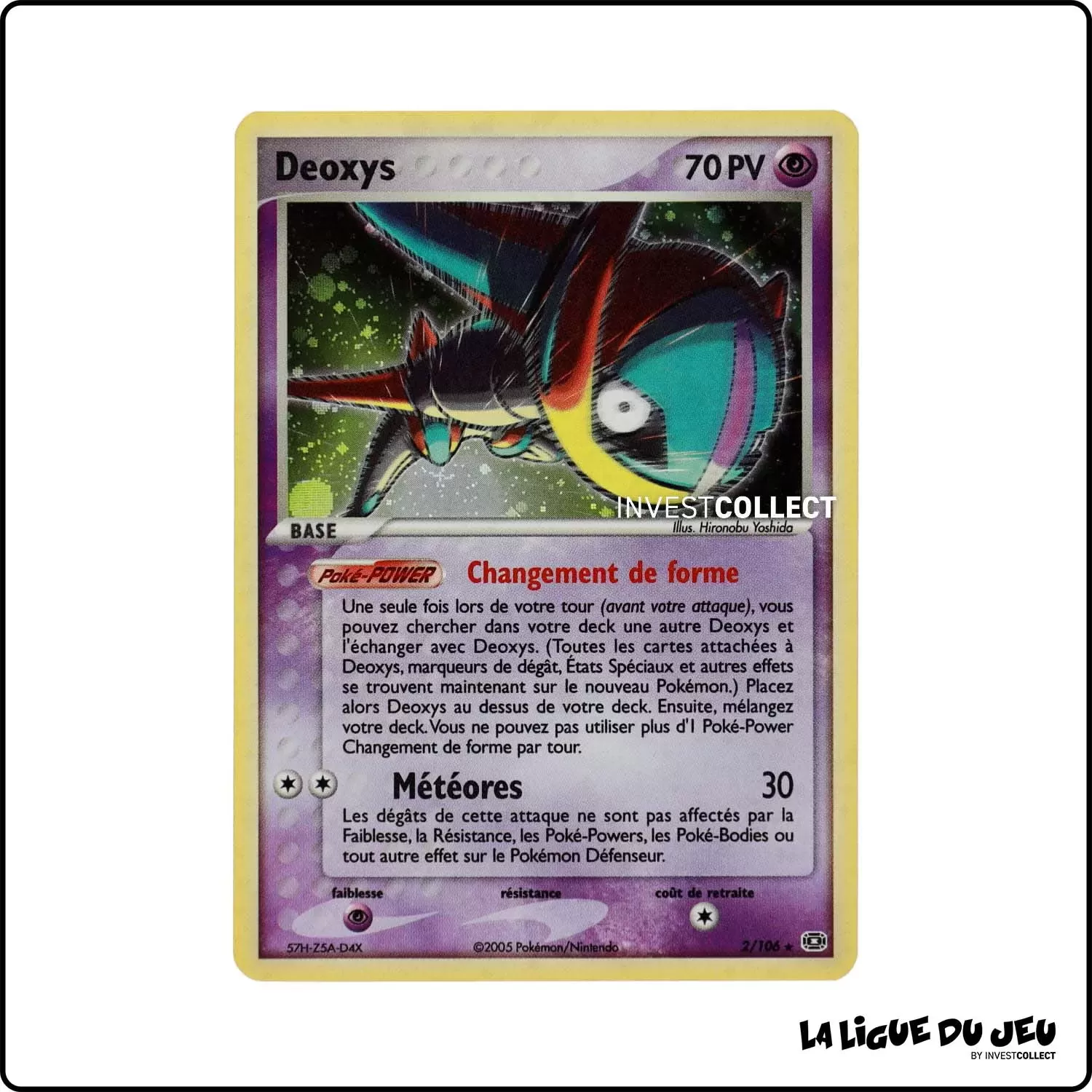 Holo - Pokemon - Émeraude - Deoxys 2/106 Pokemon Company - 1