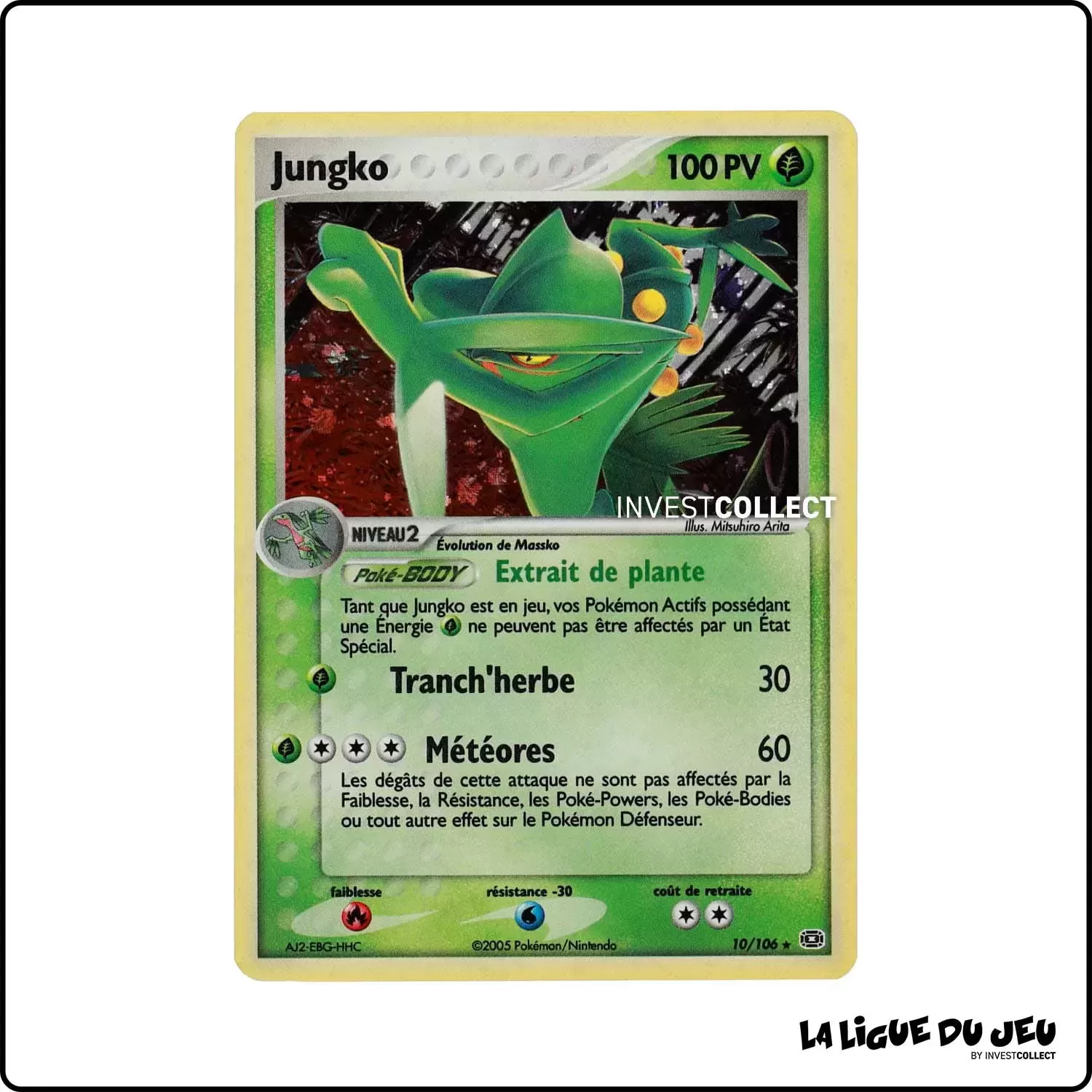 Holo - Pokemon - Émeraude - Jungko 10/106 Pokemon Company - 1