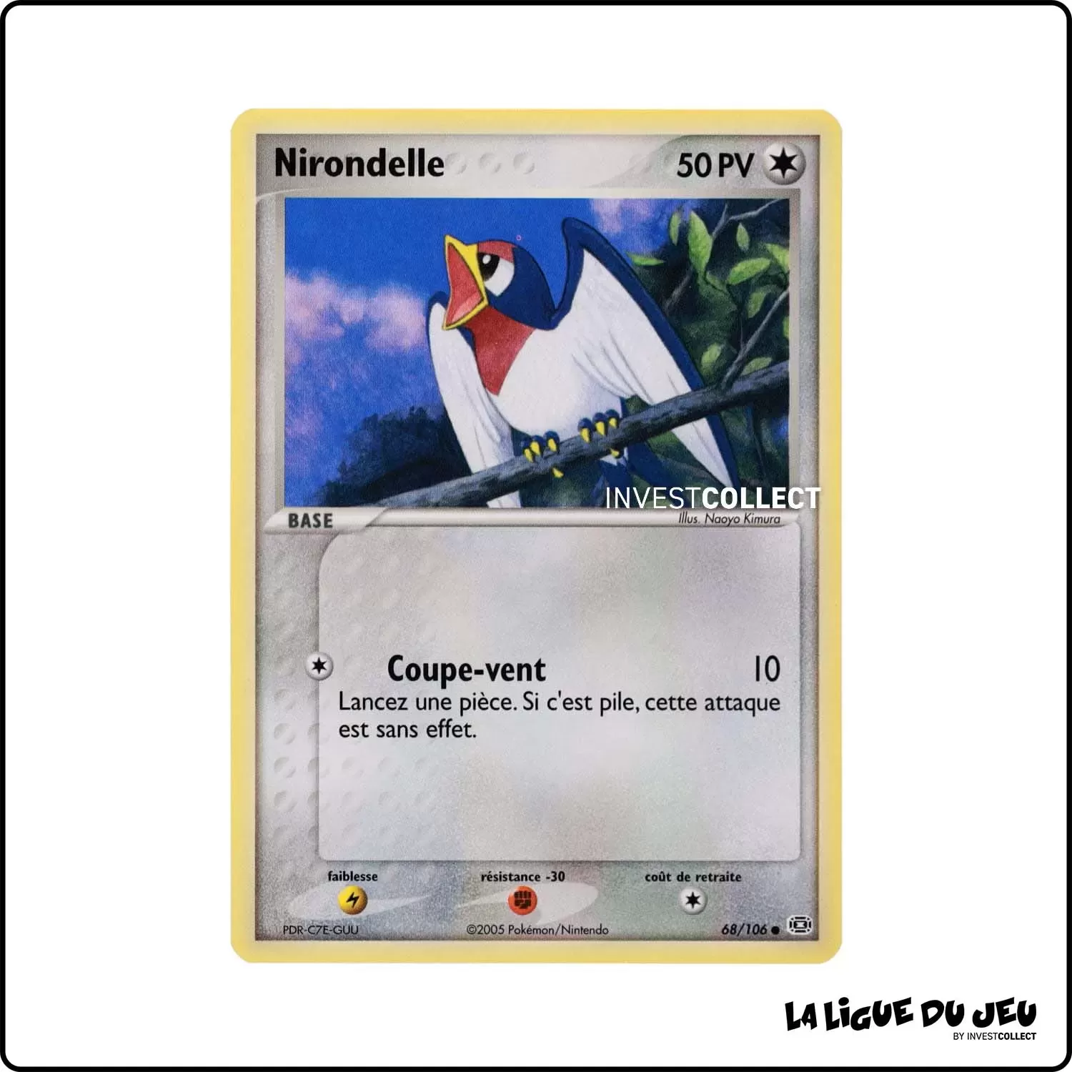 Commune - Pokemon - Émeraude - Nirondelle 68/106 Pokemon Company - 1