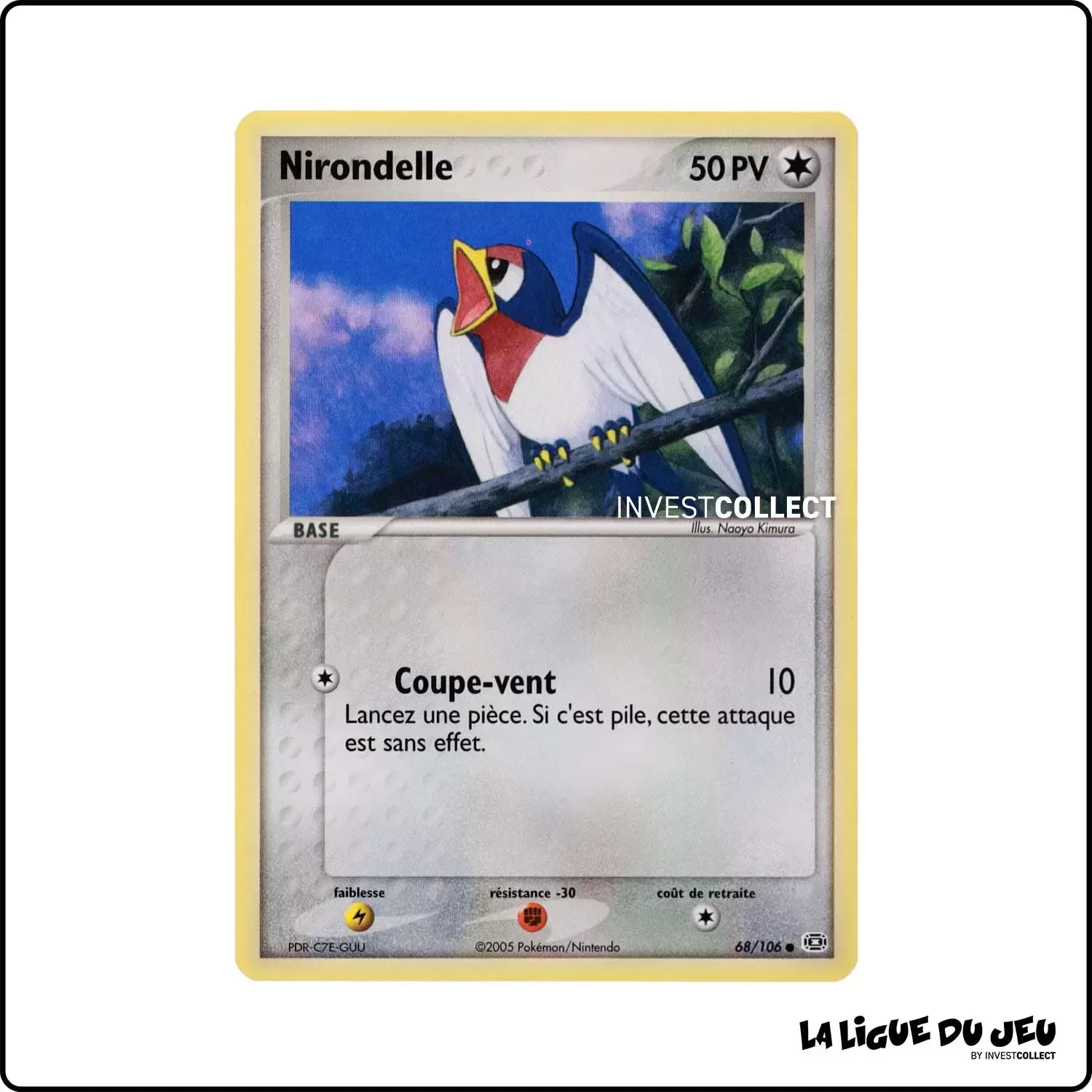 Commune - Pokemon - Émeraude - Nirondelle 68/106 Pokemon Company - 1