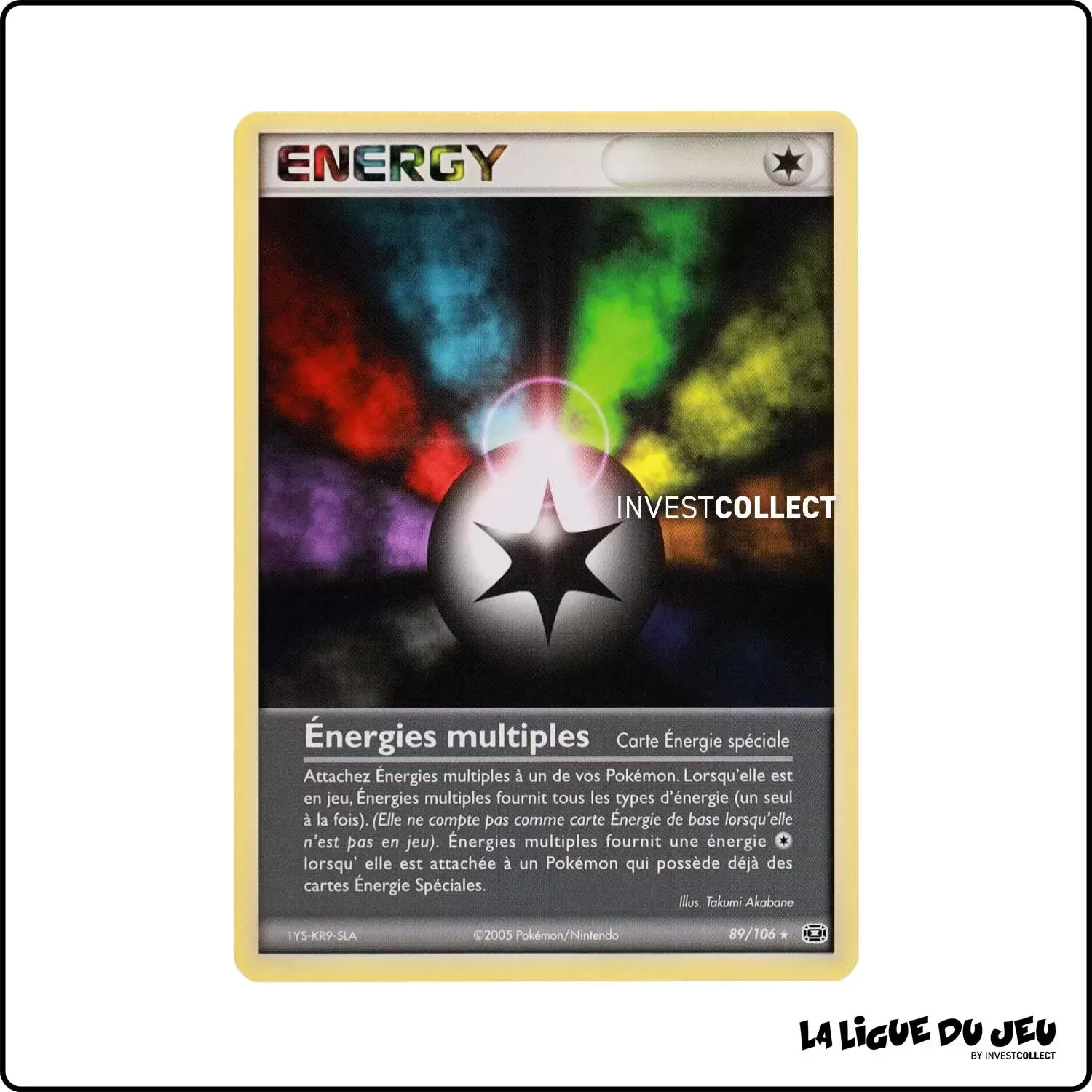 Rare - Pokemon - Émeraude - Énergies multiples 89/106 Pokemon Company - 1