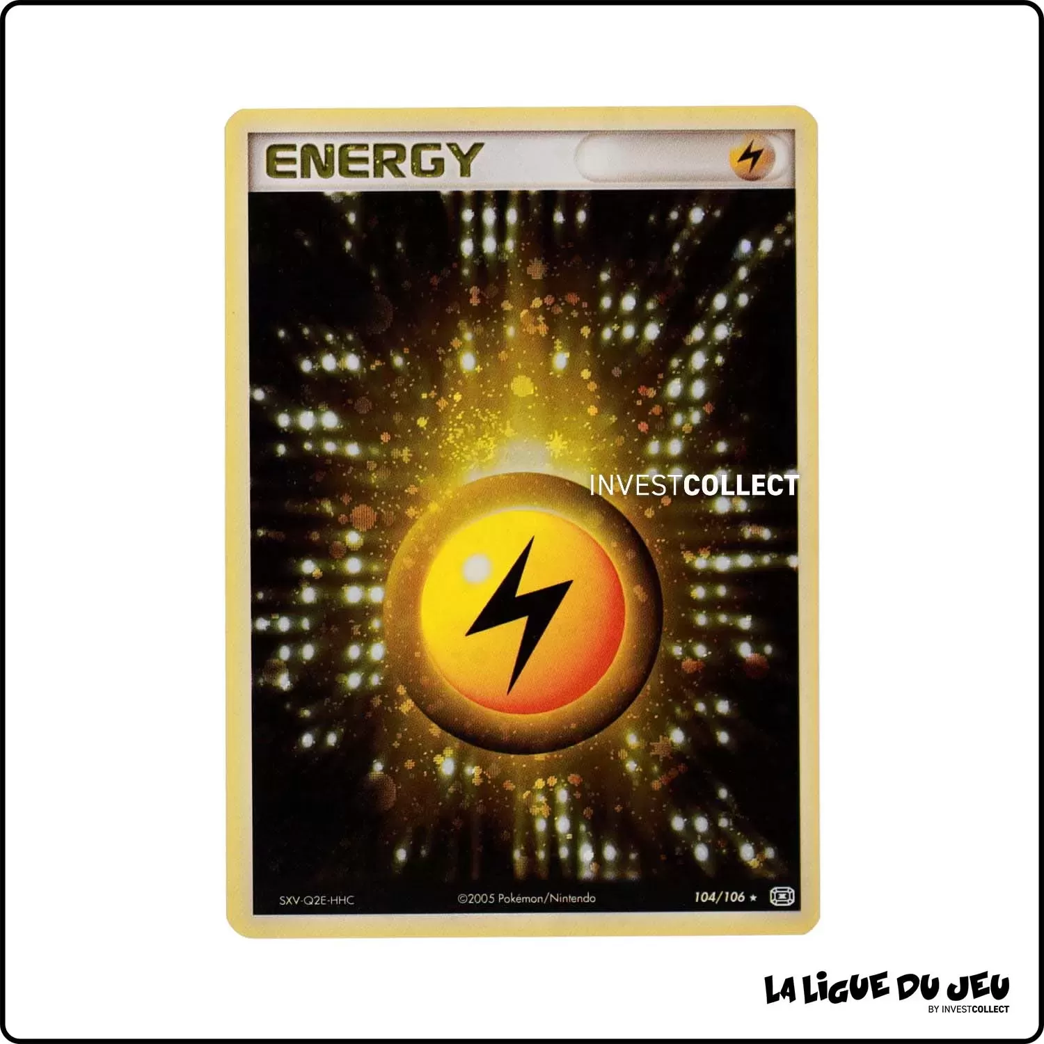 Holo - Pokemon - Émeraude - Énergie Électrique 104/106 Pokemon Company - 1