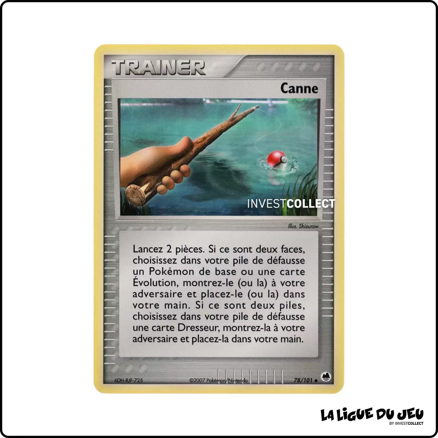 Peu commune - Pokemon - Île des Dragons - Canne 78/101