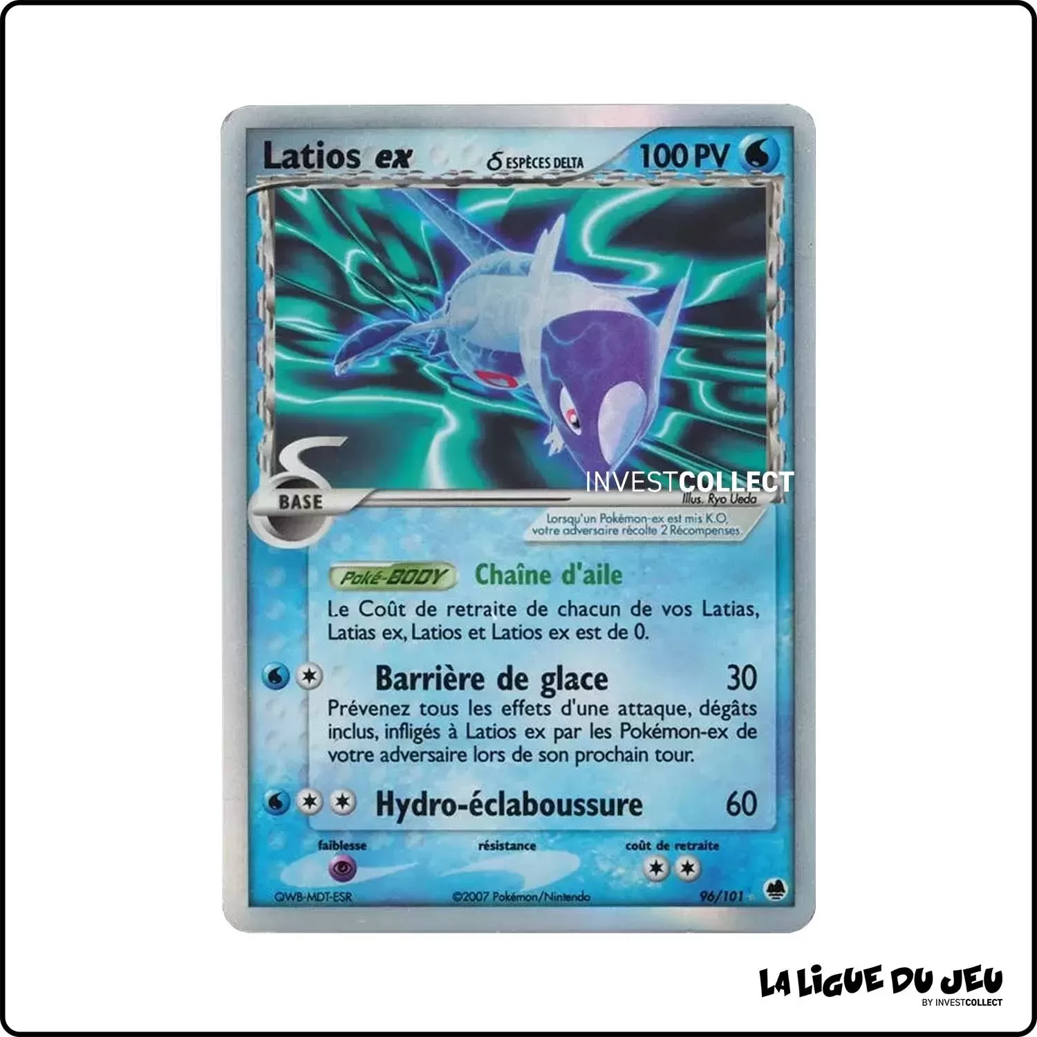 Ultra - Pokemon - Île des Dragons - Latios ex δ 96/101