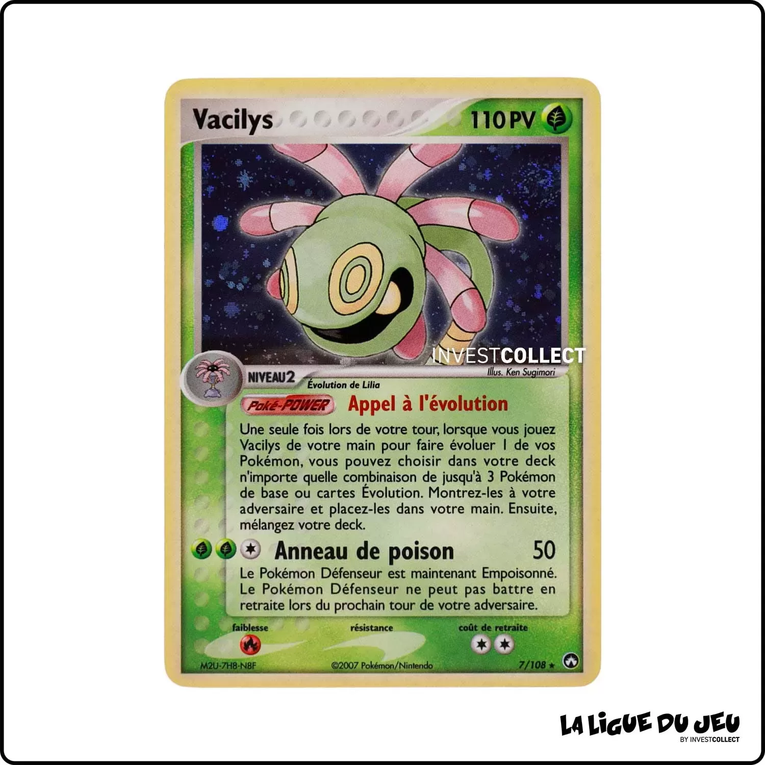 Holo - Pokemon - Gardiens du Pouvoir - Vacilys 7/108