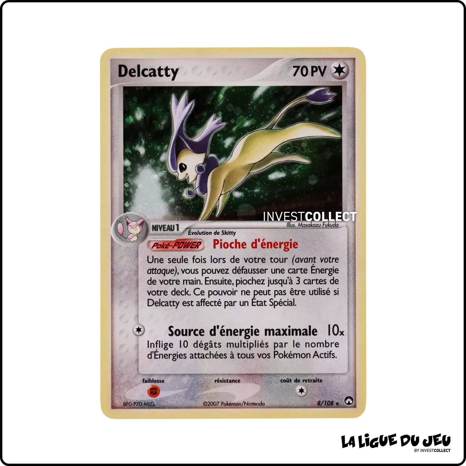 Holo - Pokemon - Gardiens du Pouvoir - Delcatty 8/108