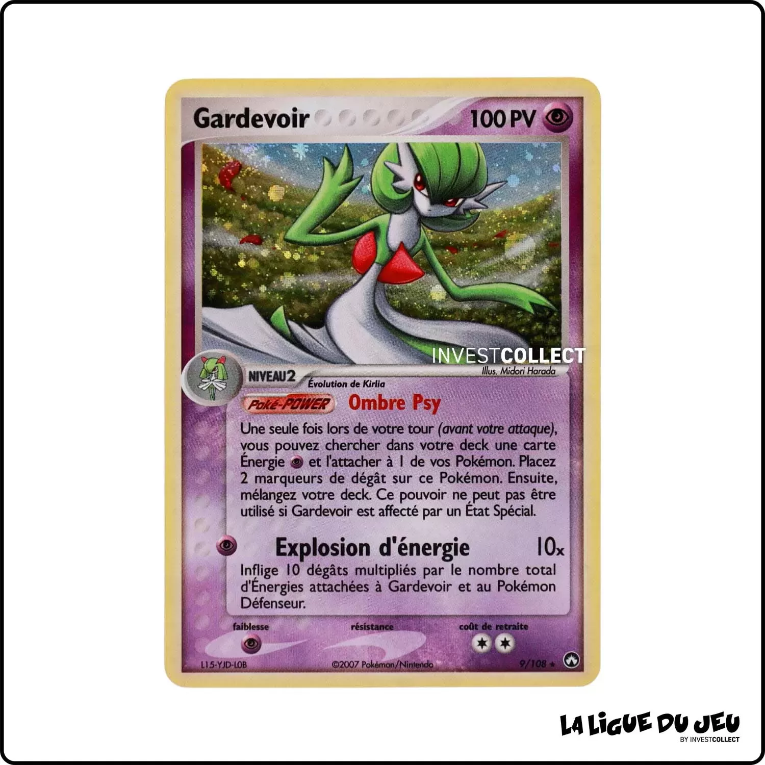 Holo - Pokemon - Gardiens du Pouvoir - Gardevoir 9/108