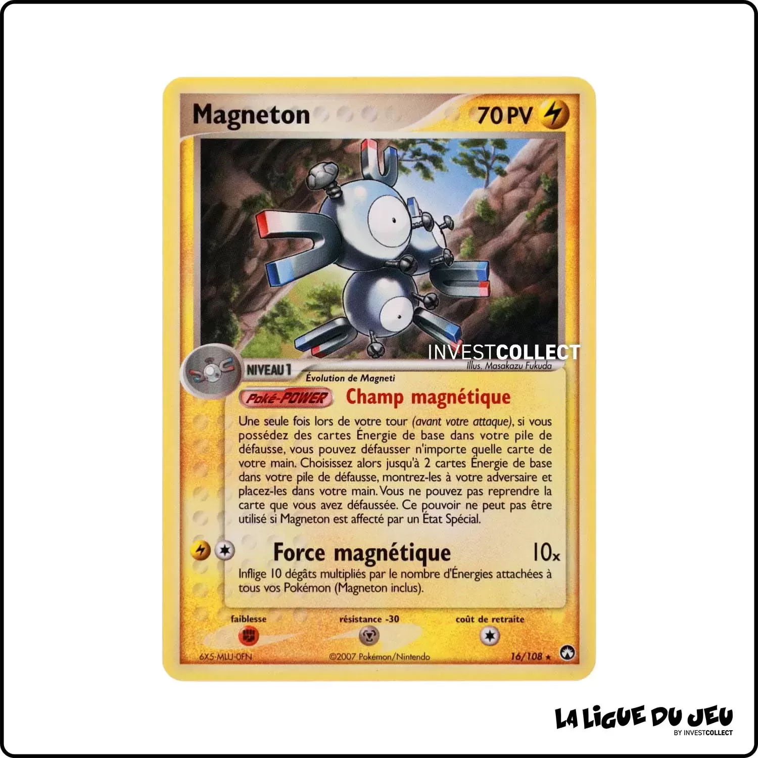 Rare - Pokemon - Gardiens du Pouvoir - Magneton 16/108