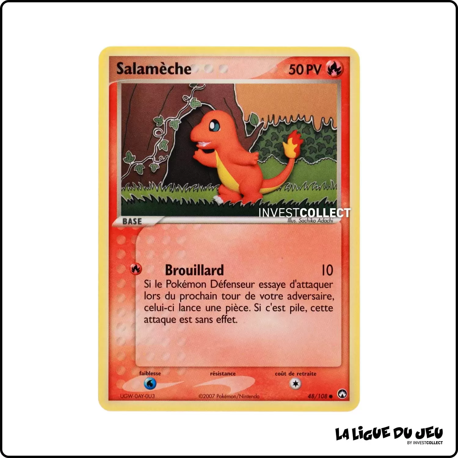 Commune - Pokemon - Gardiens du Pouvoir - Salamèche 48/108