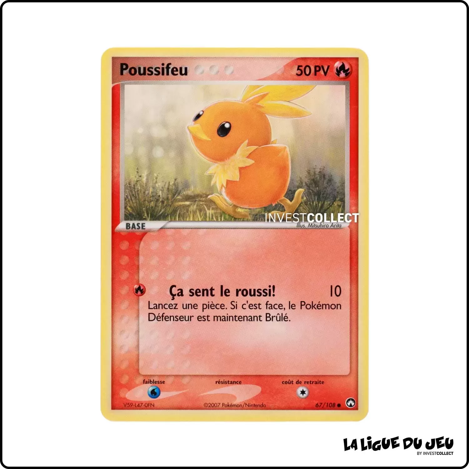 Commune - Pokemon - Gardiens du Pouvoir - Poussifeu 67/108