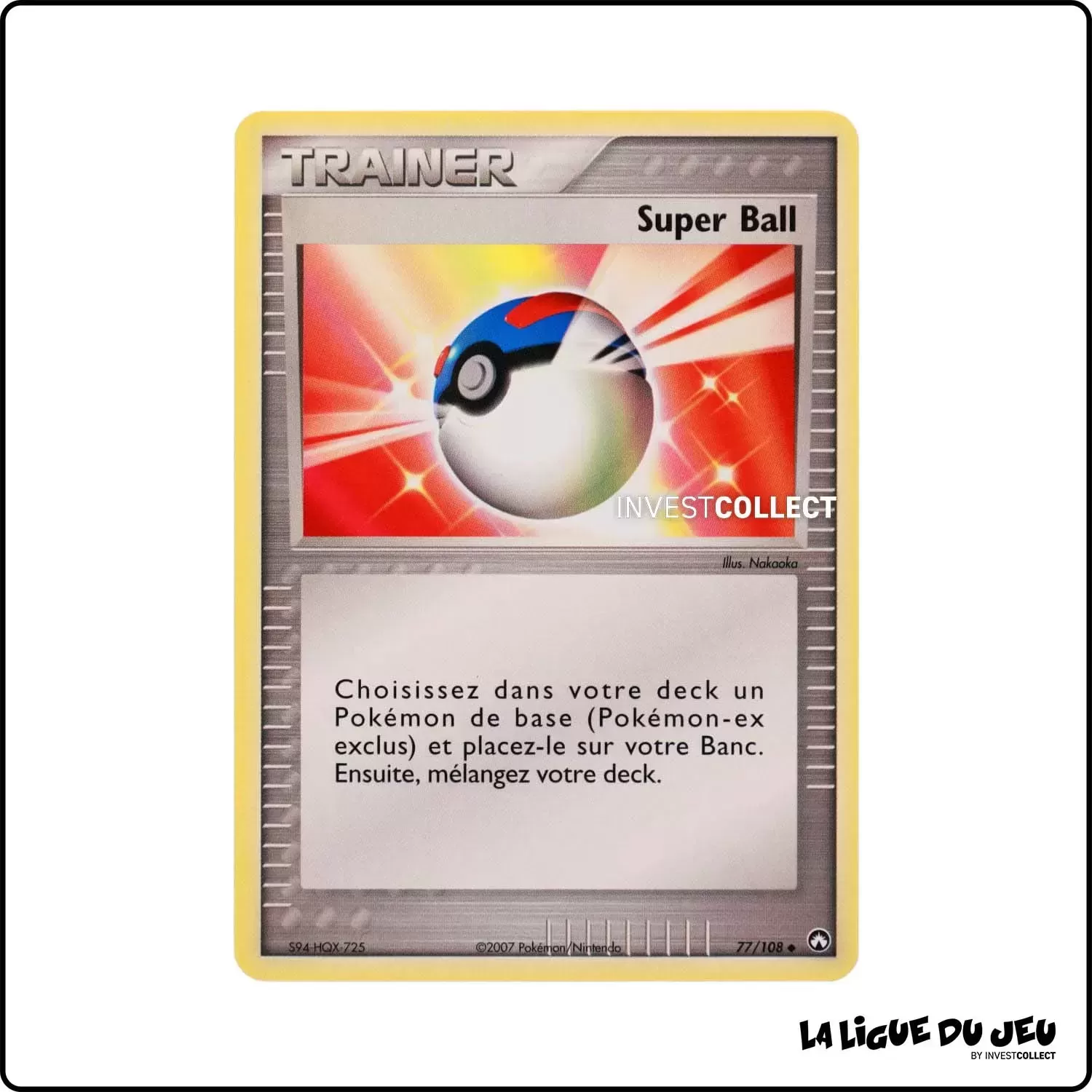 Peu commune - Pokemon - Gardiens du Pouvoir - Super Ball 77/108