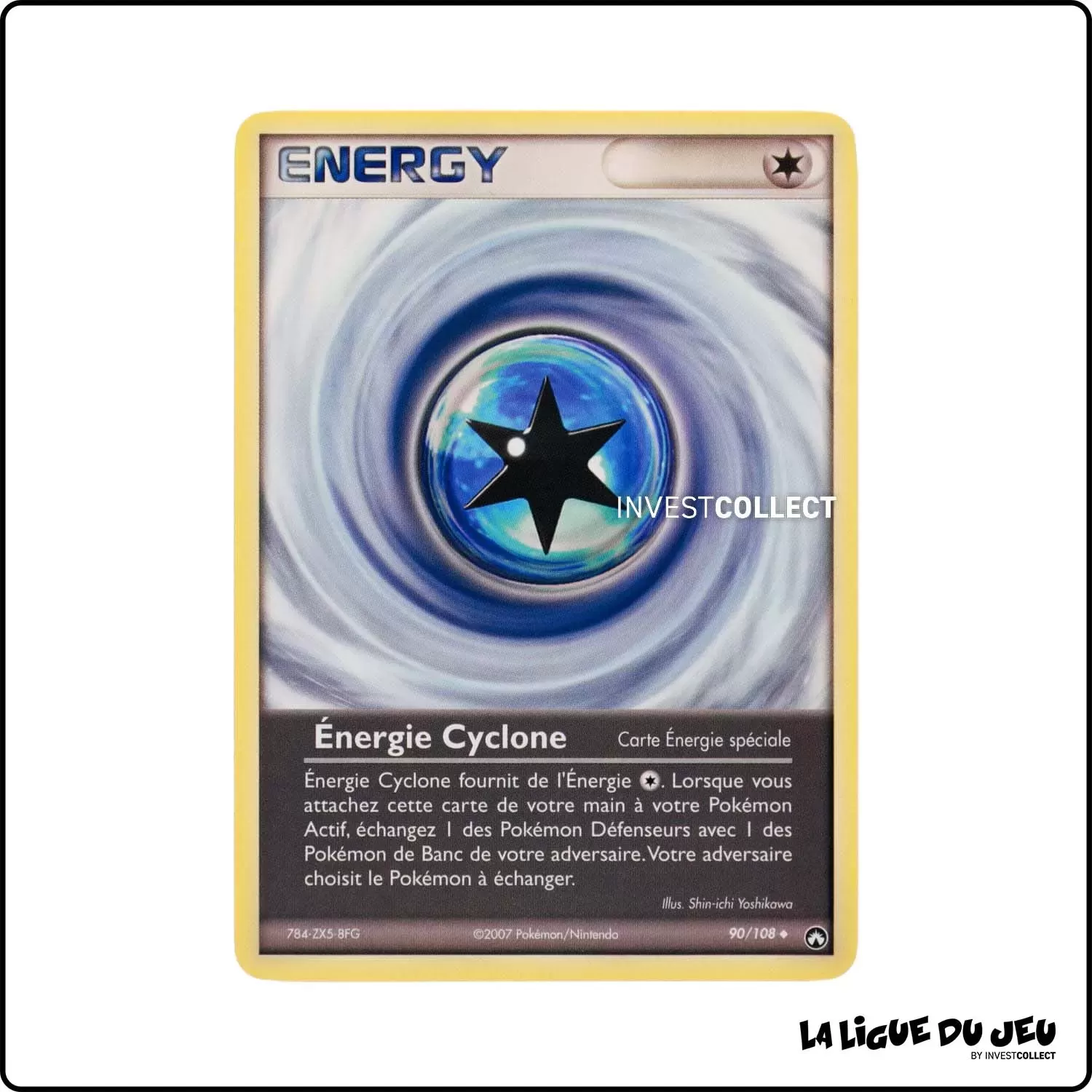 Peu commune - Pokemon - Gardiens du Pouvoir - Énergie Cyclone 90/108