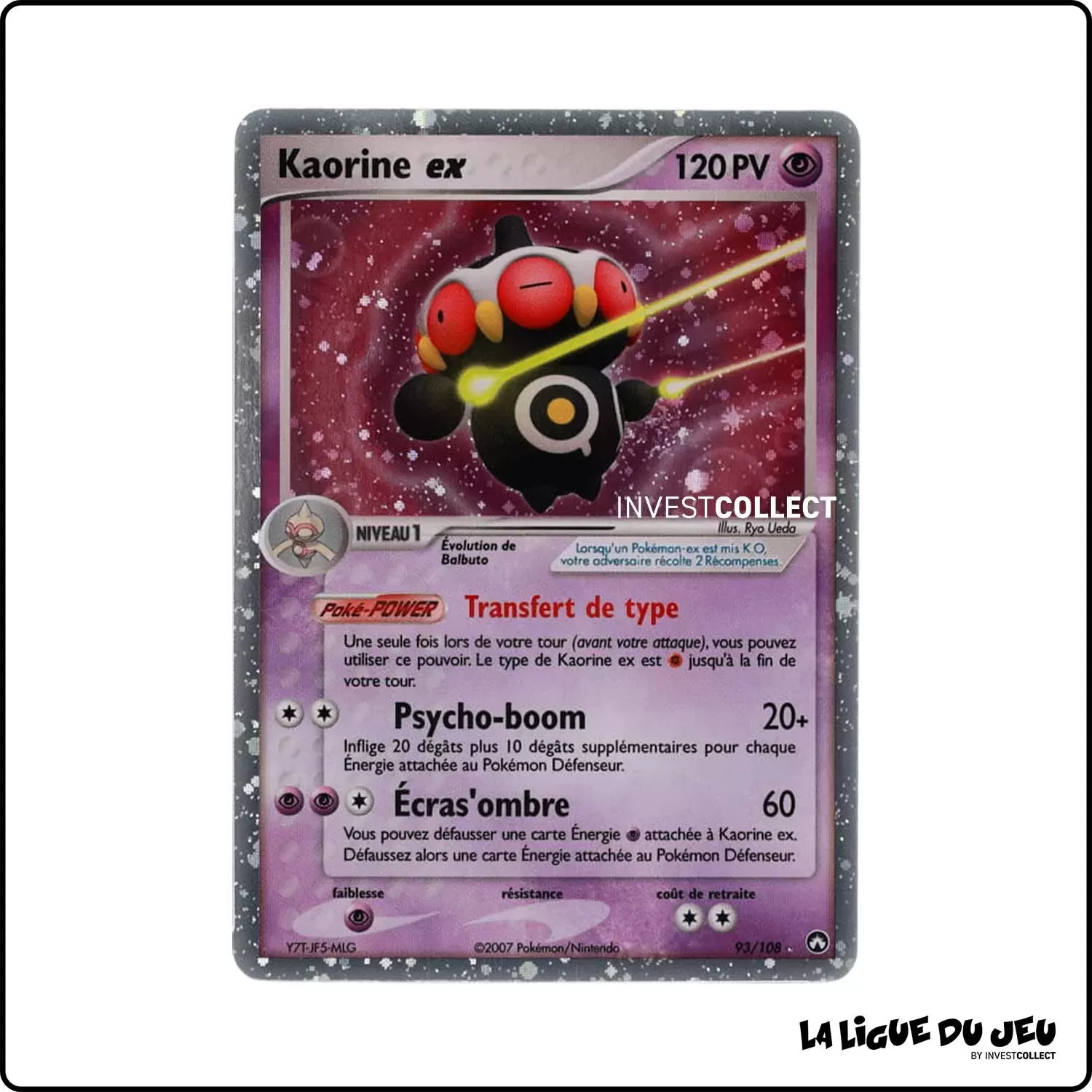 Ultra - Pokemon - Gardiens du Pouvoir - Kaorine ex 93/108