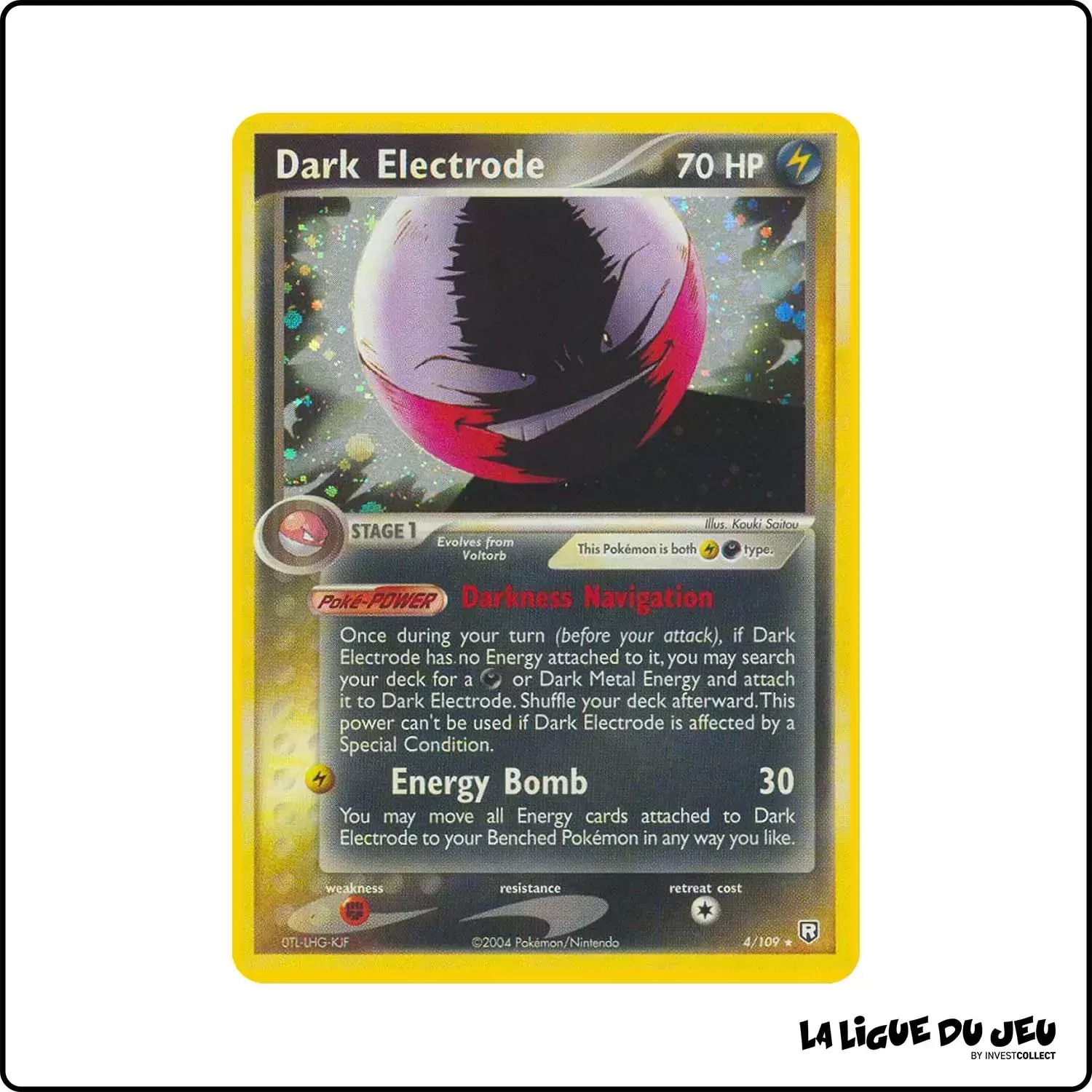 Holo - Pokemon - Team Rocket Returns - Dark Electrode 4/109