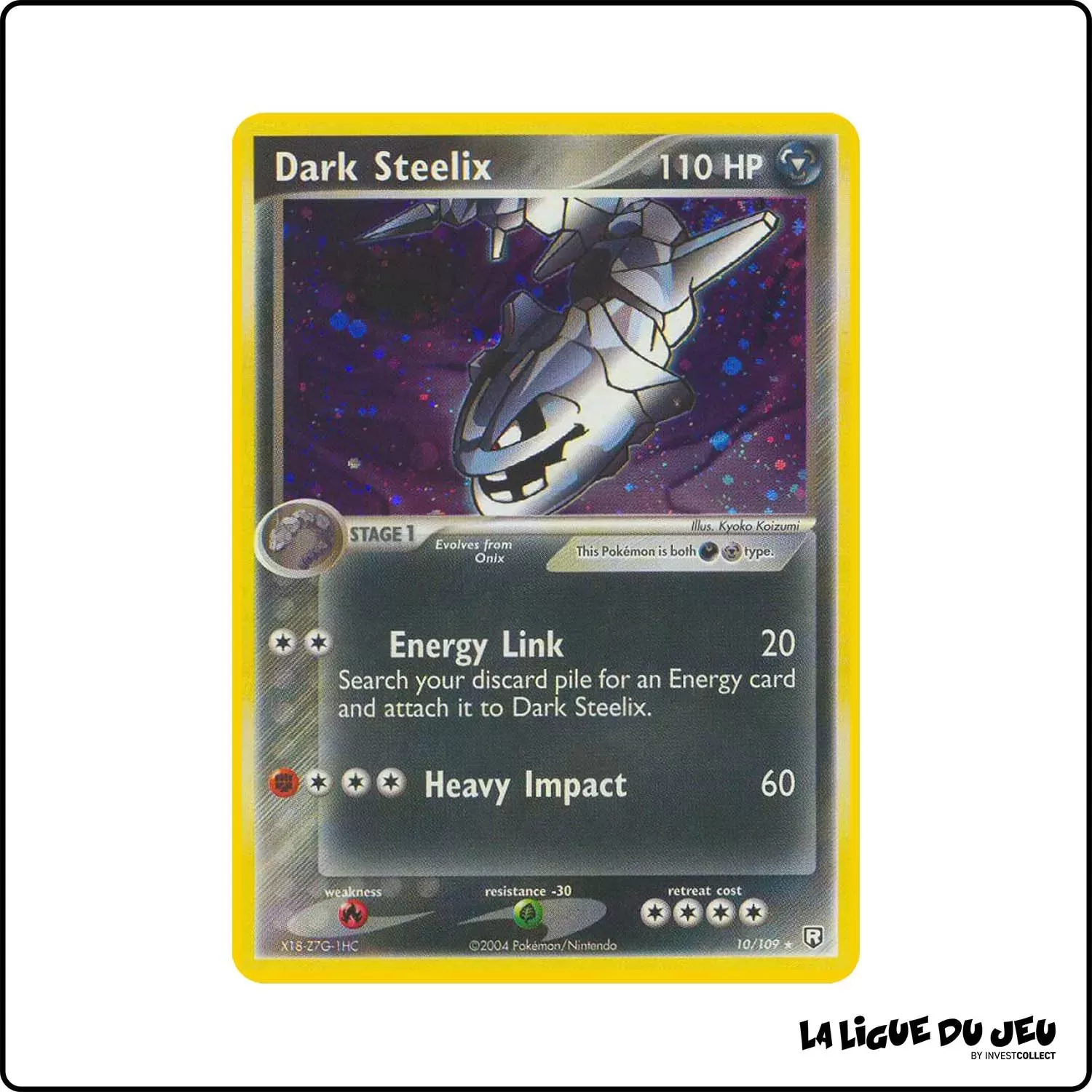 Holo - Pokemon - Team Rocket Returns - Dark Steelix 10/109