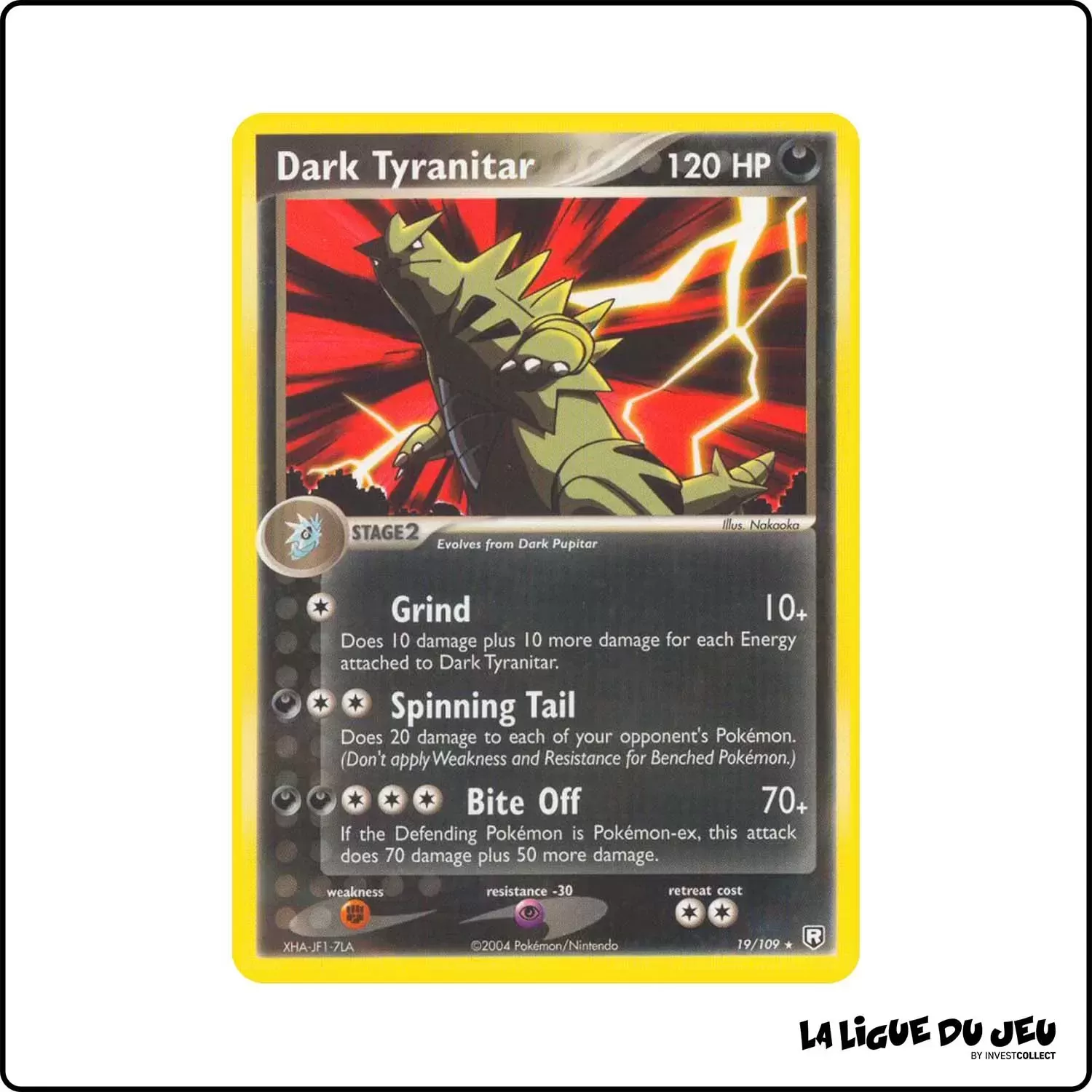 Rare - Pokemon - Team Rocket Returns - Dark Tyranitar 19/109