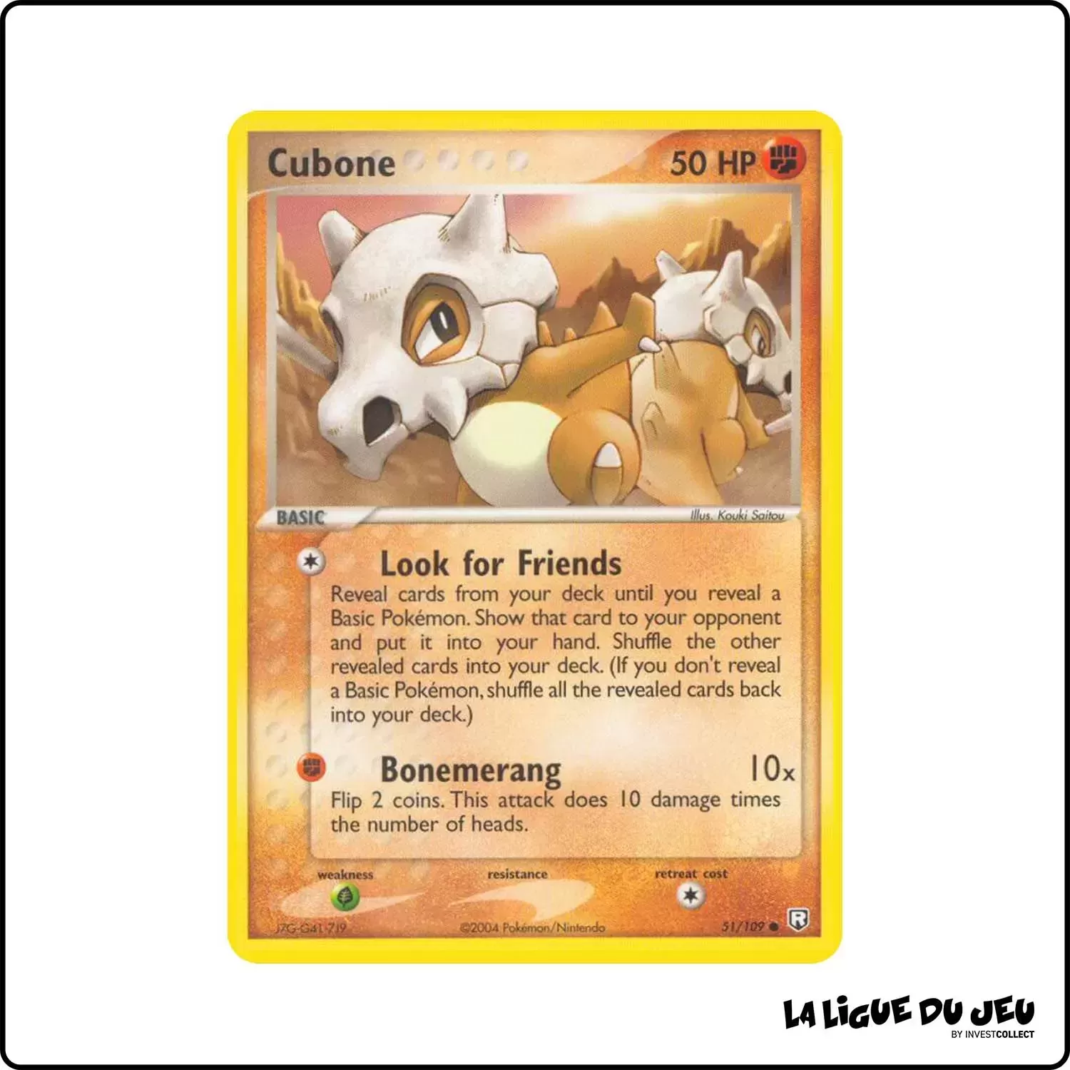 Commune - Pokemon - Team Rocket Returns - Cubone 51/109